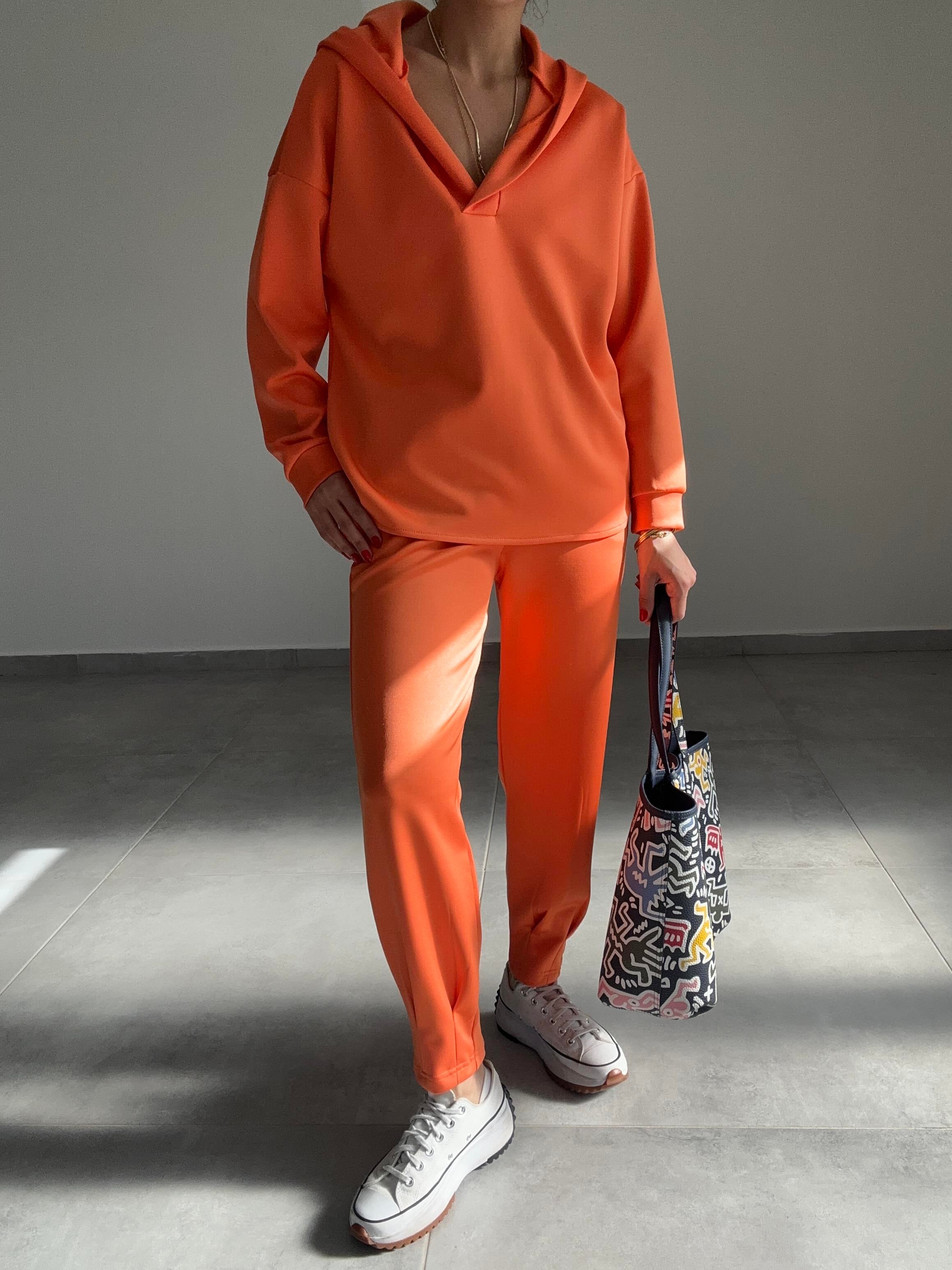 Turuncu Scuba Sweatshirt