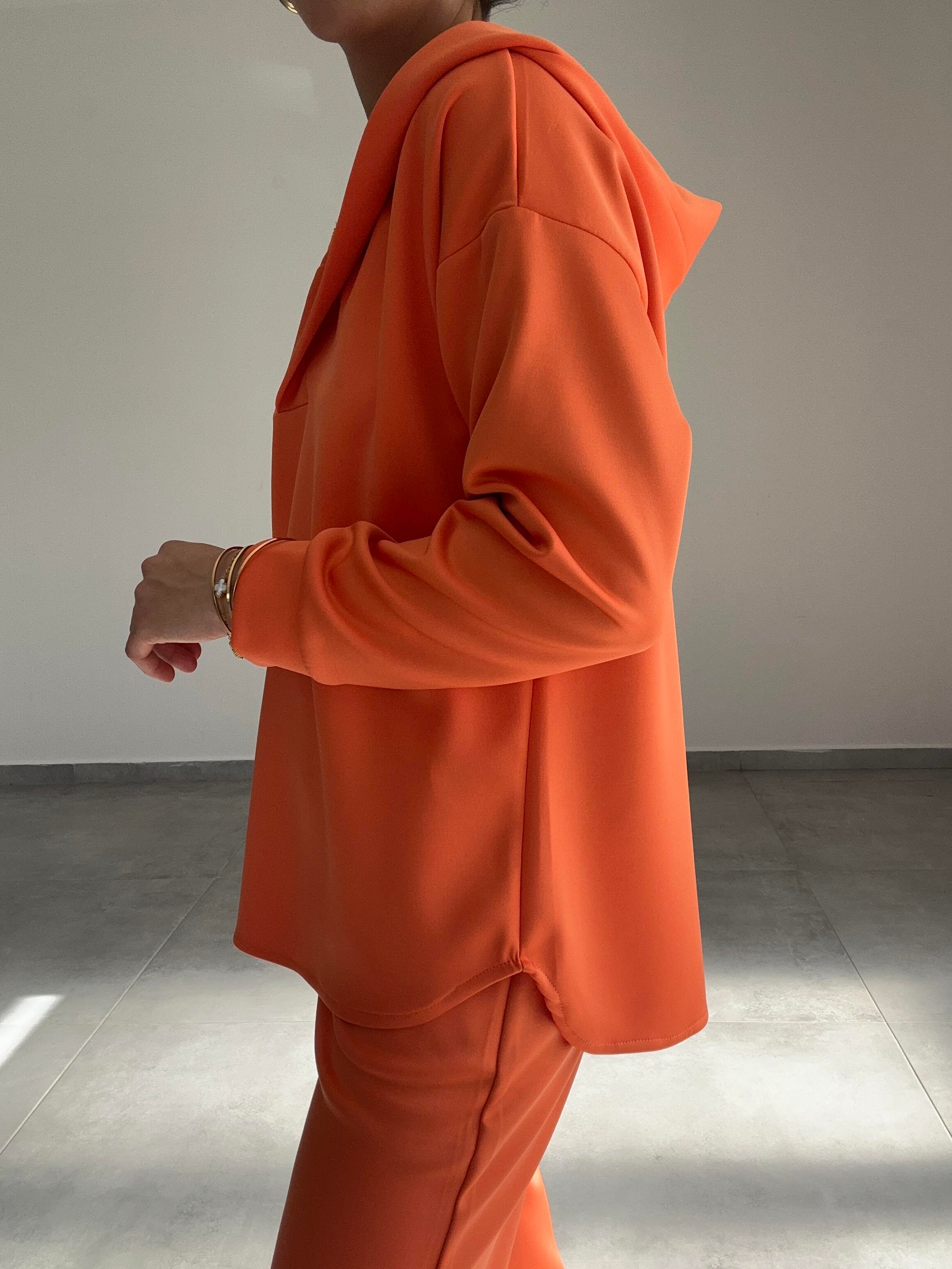 Turuncu Scuba Sweatshirt