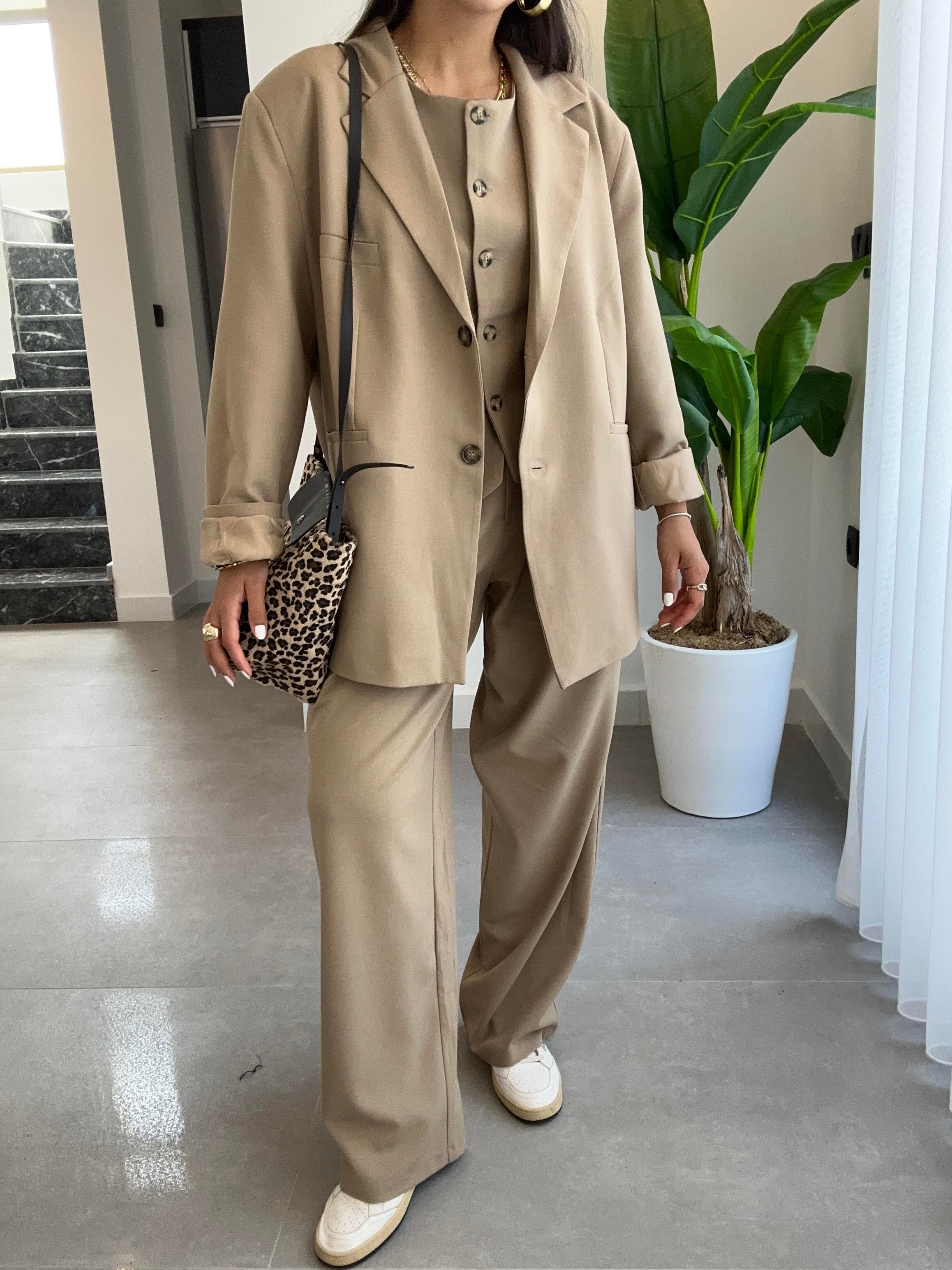 Vizon Düğmeli Yelek