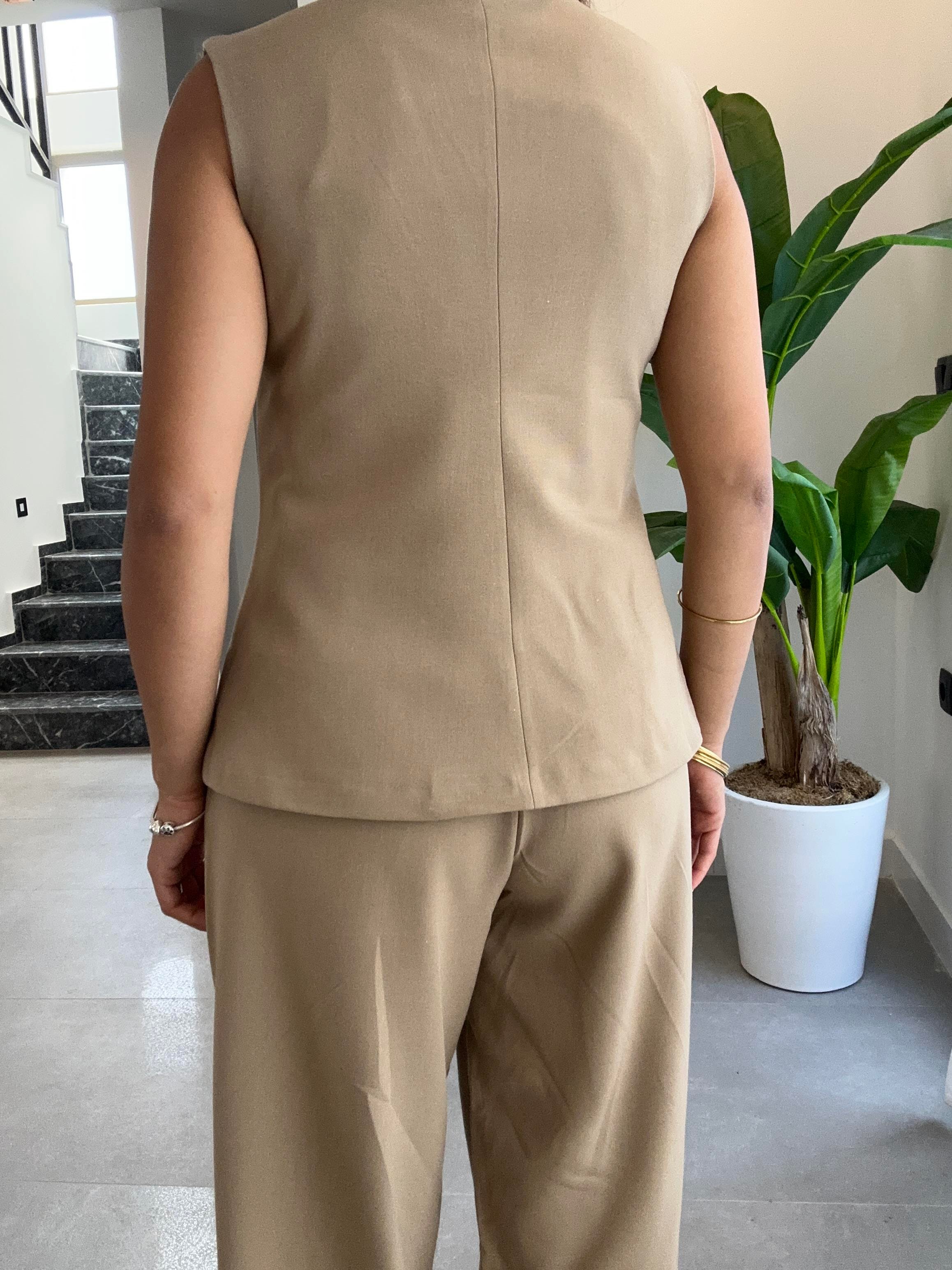 Vizon Düğmeli Yelek