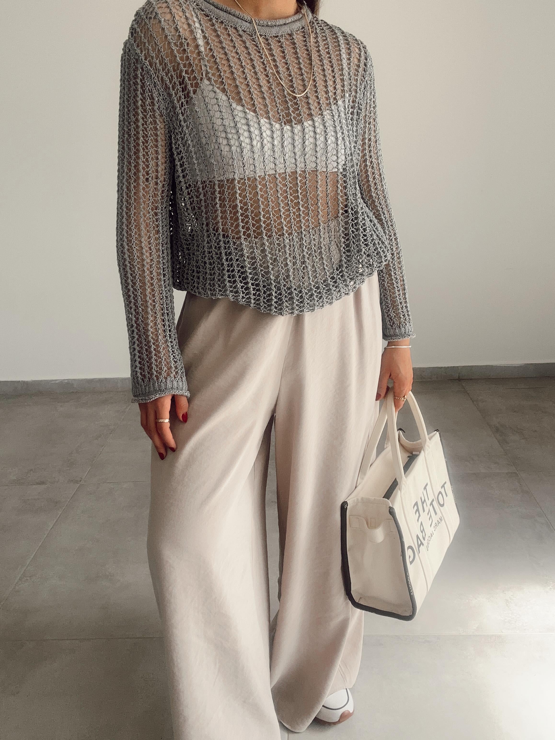 Vizon Lastikli Pantolon