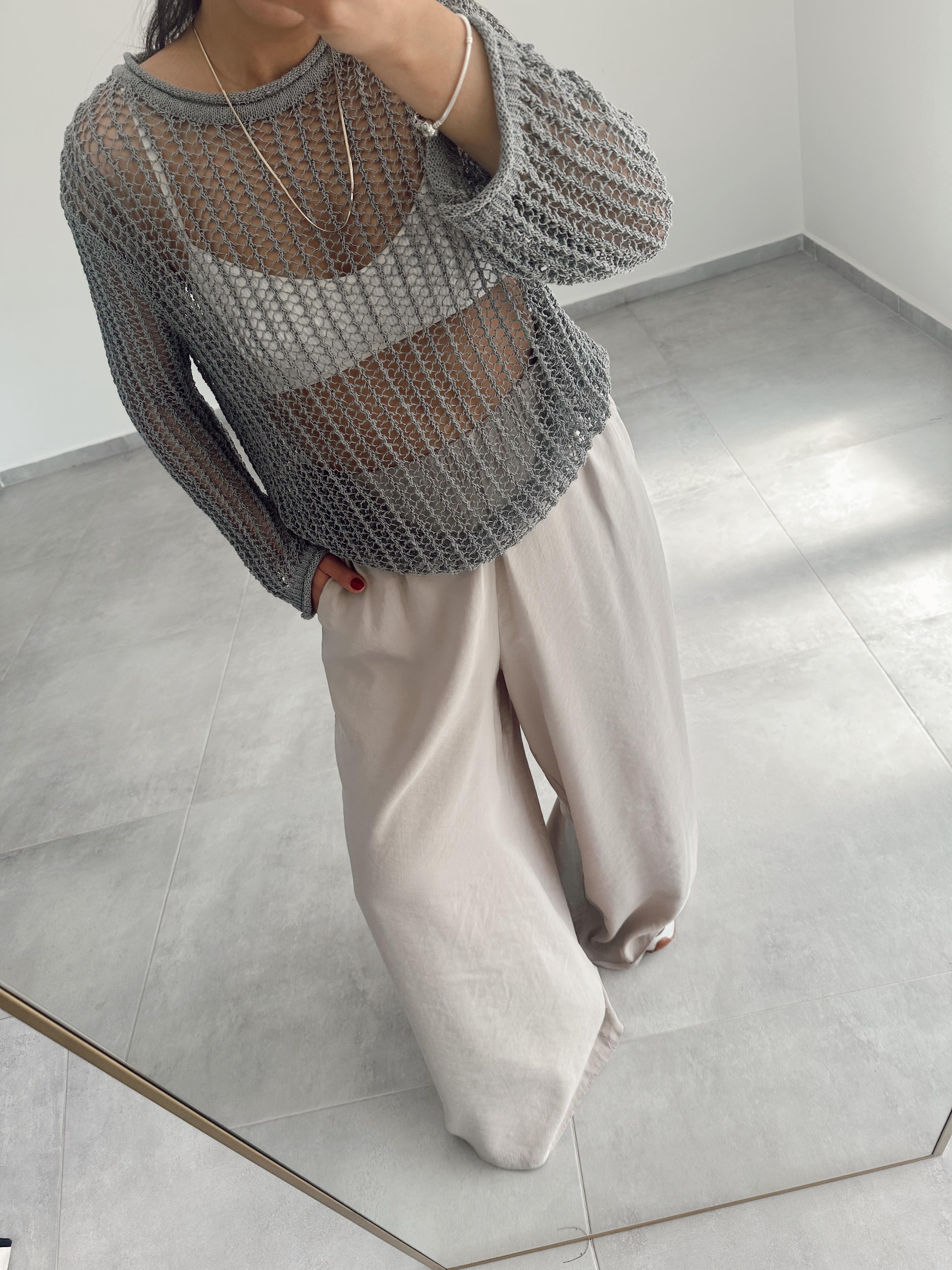 Vizon Lastikli Pantolon