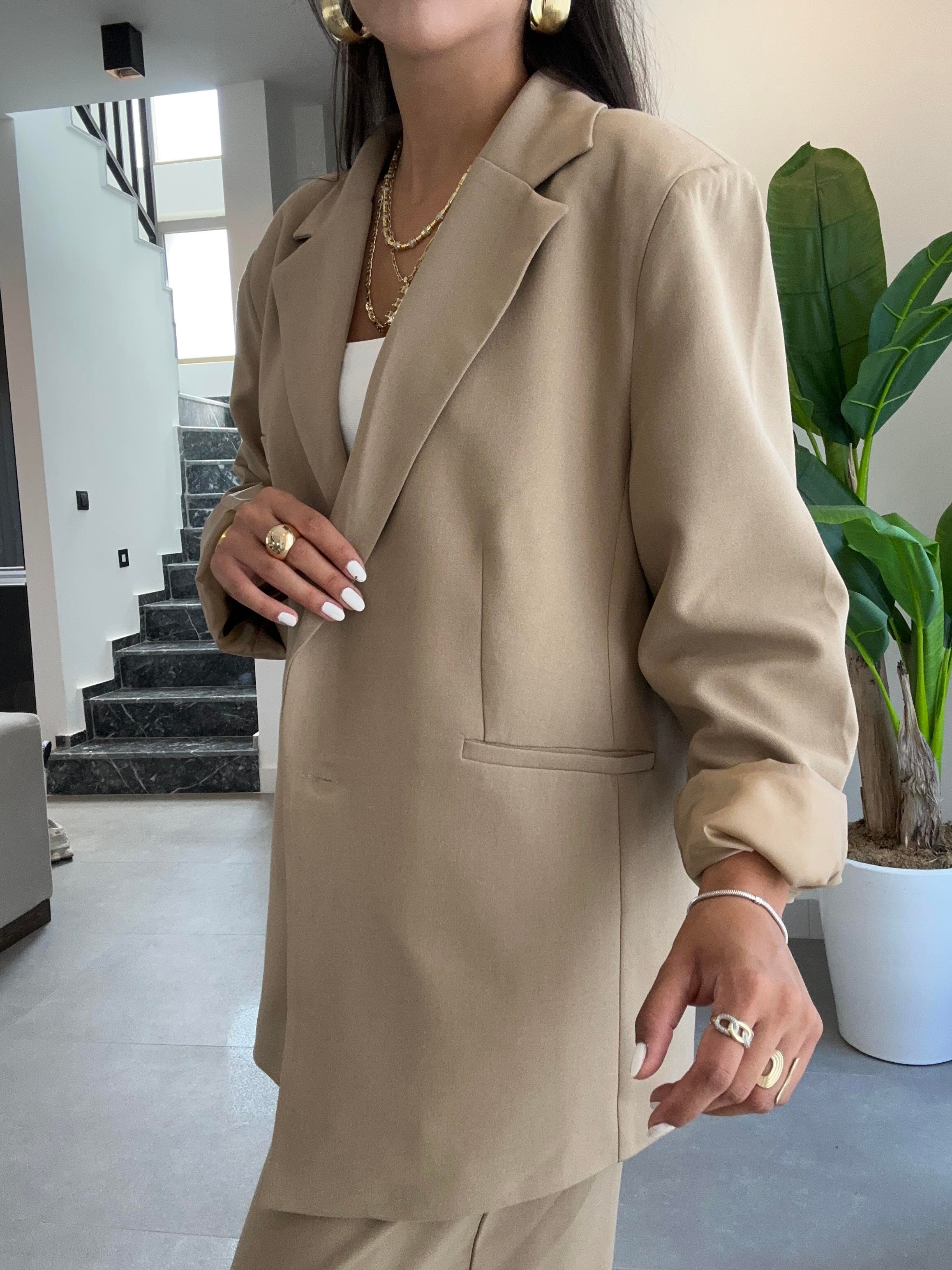 Vizon Oversize Blazer Ceket