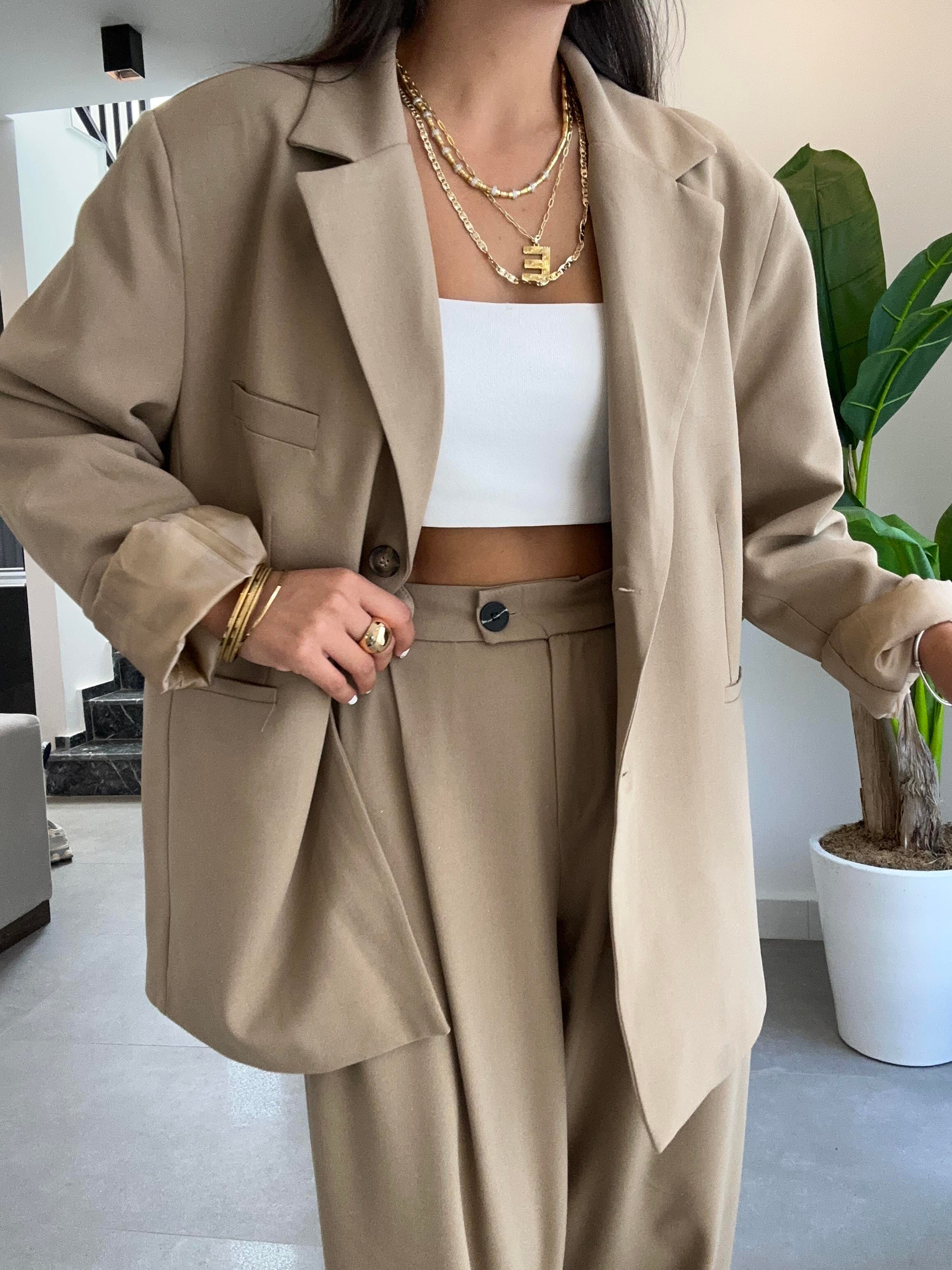 Vizon Oversize Blazer Ceket