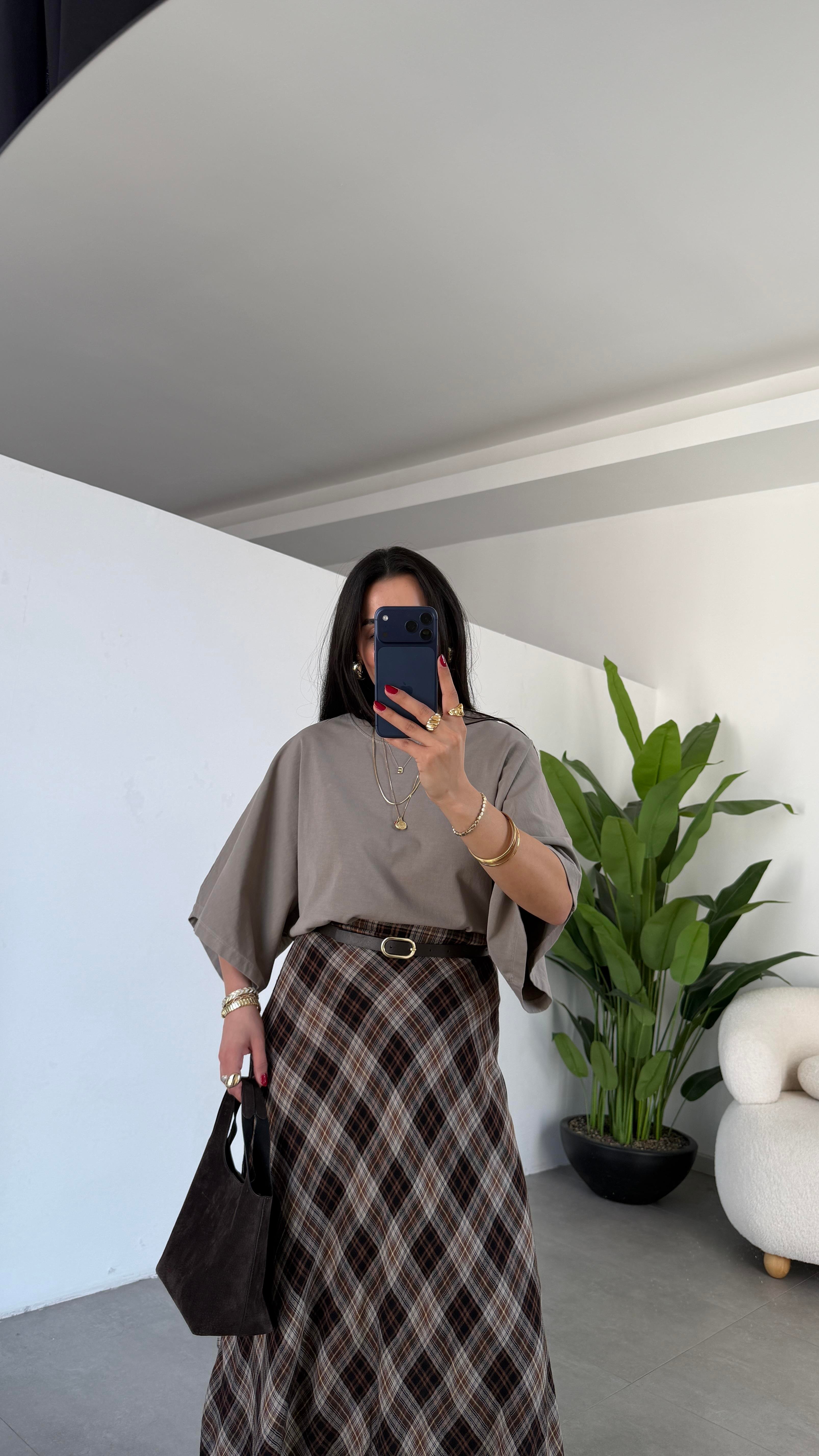 Vizon Yarasa Kol Tshirt