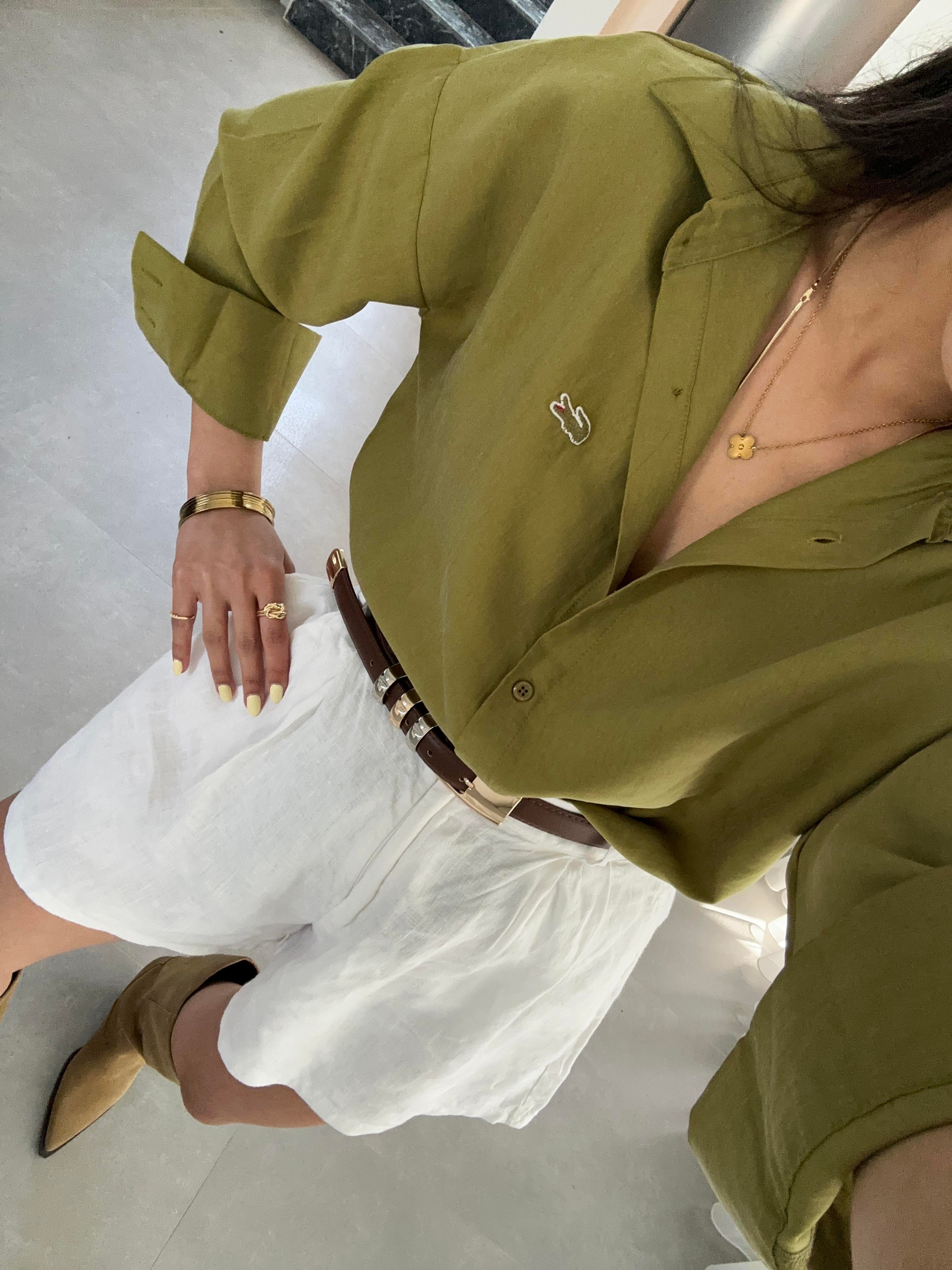 Yeşil Tensel Gömlek