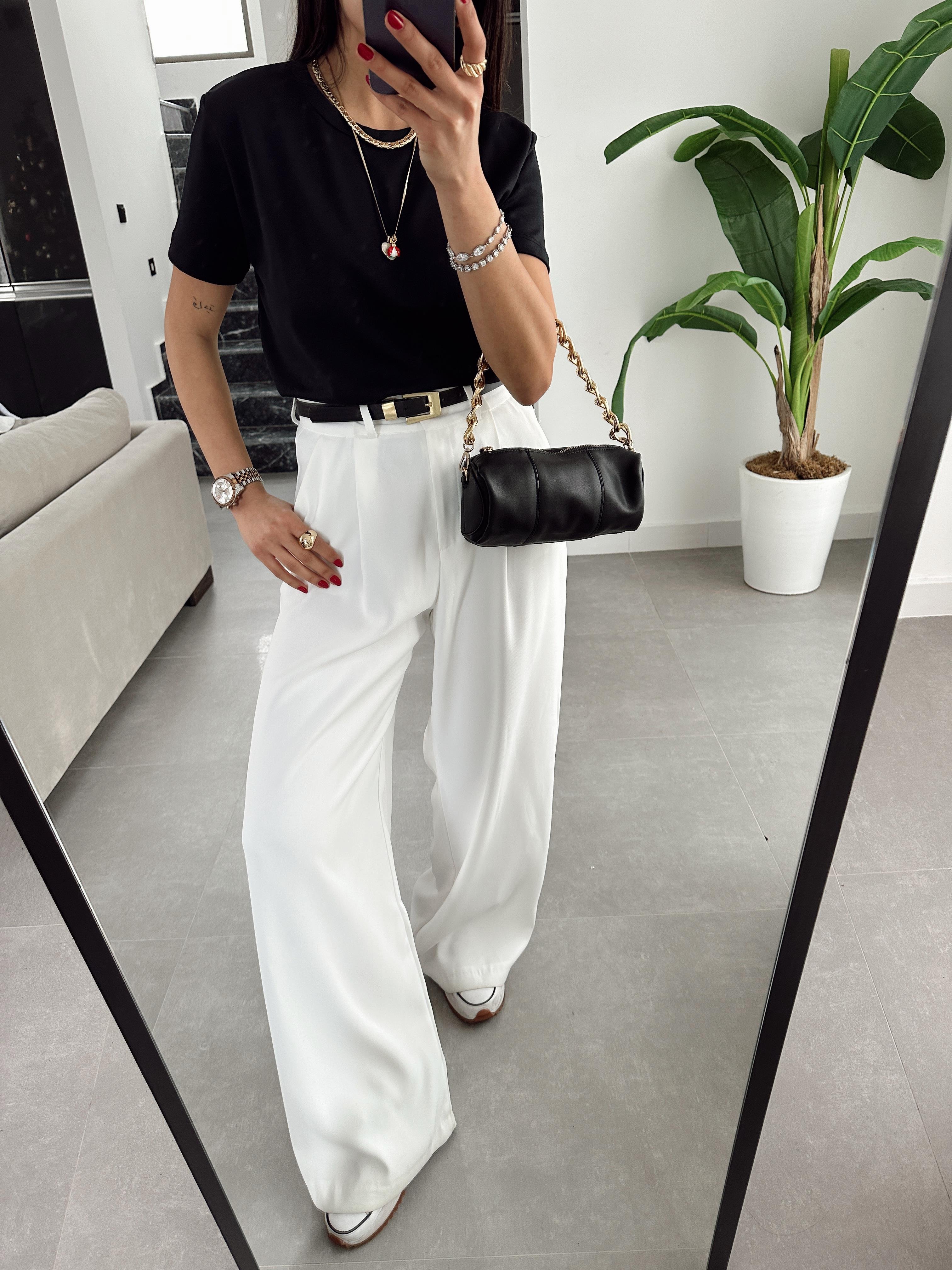 Zr Siyah Bisiklet Yaka Basic Tişört