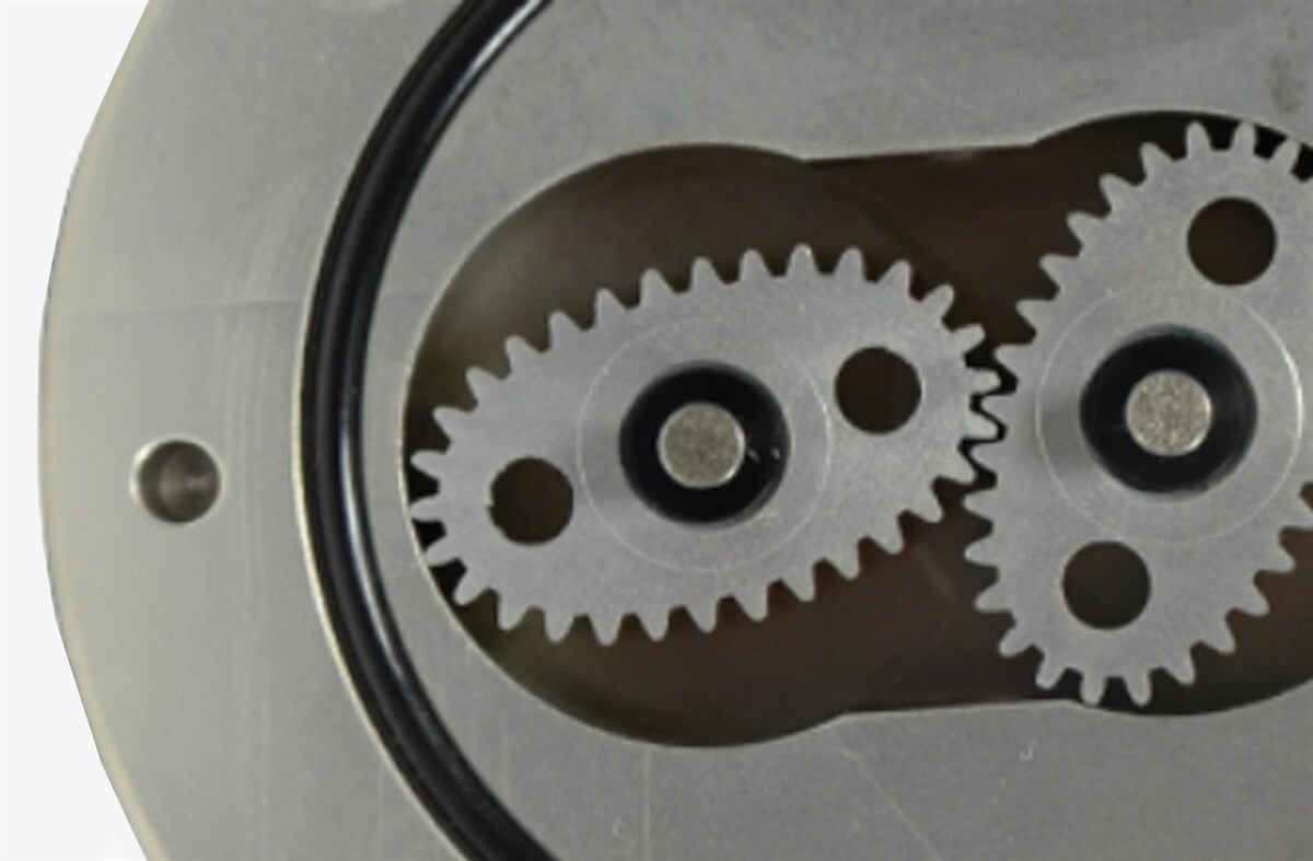 TEKSENSOval Dişli DebimetrelerOGF-M25-AL Düşük Hacimli Oval Dişli Debimetre1