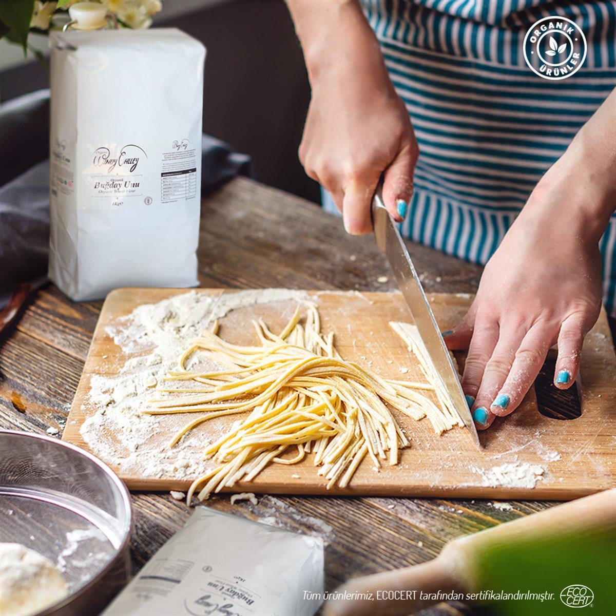 Organik Buğday Unu  (2kg)