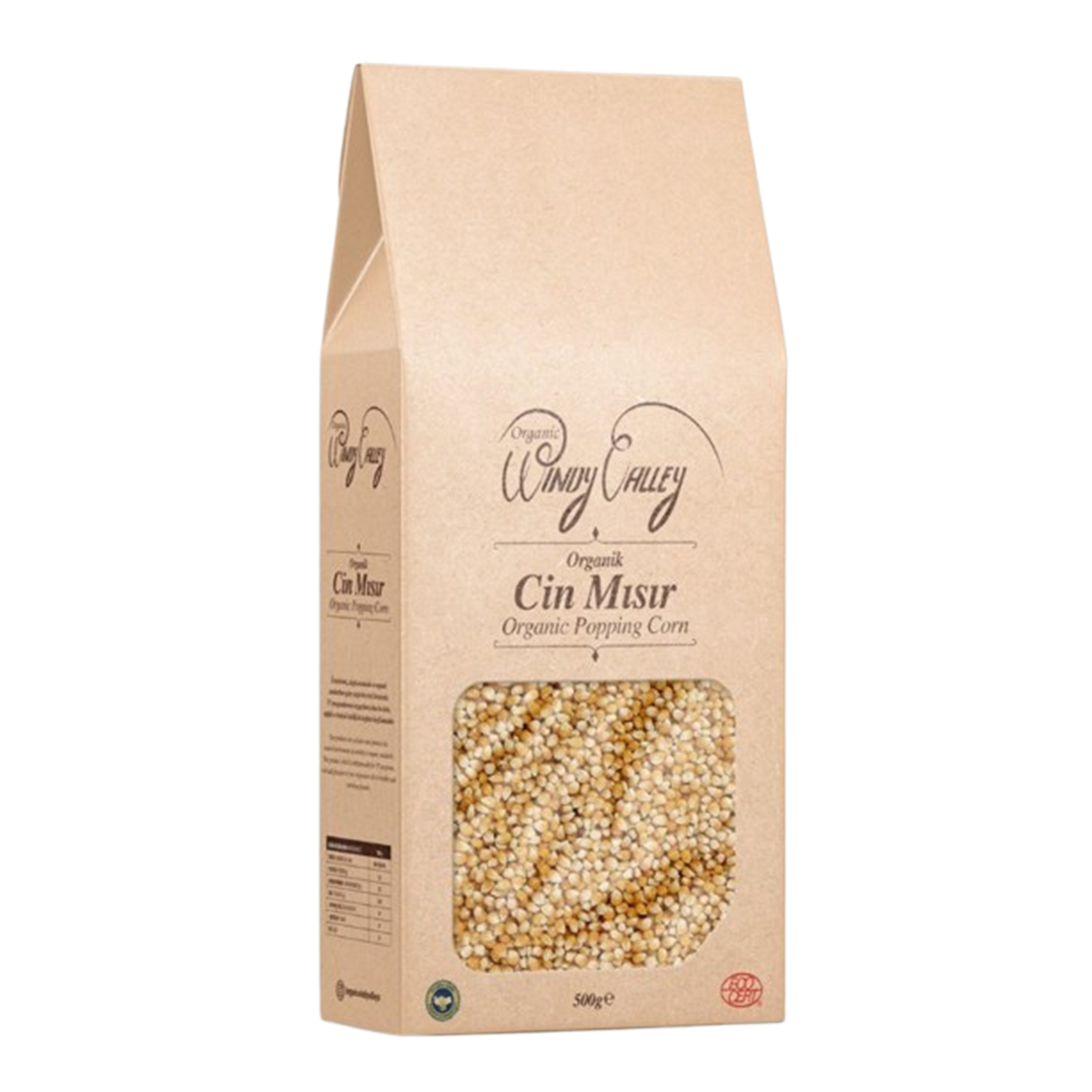 Organik Cin Mısır (500 gr )   GDO suz Yerli Ürün 