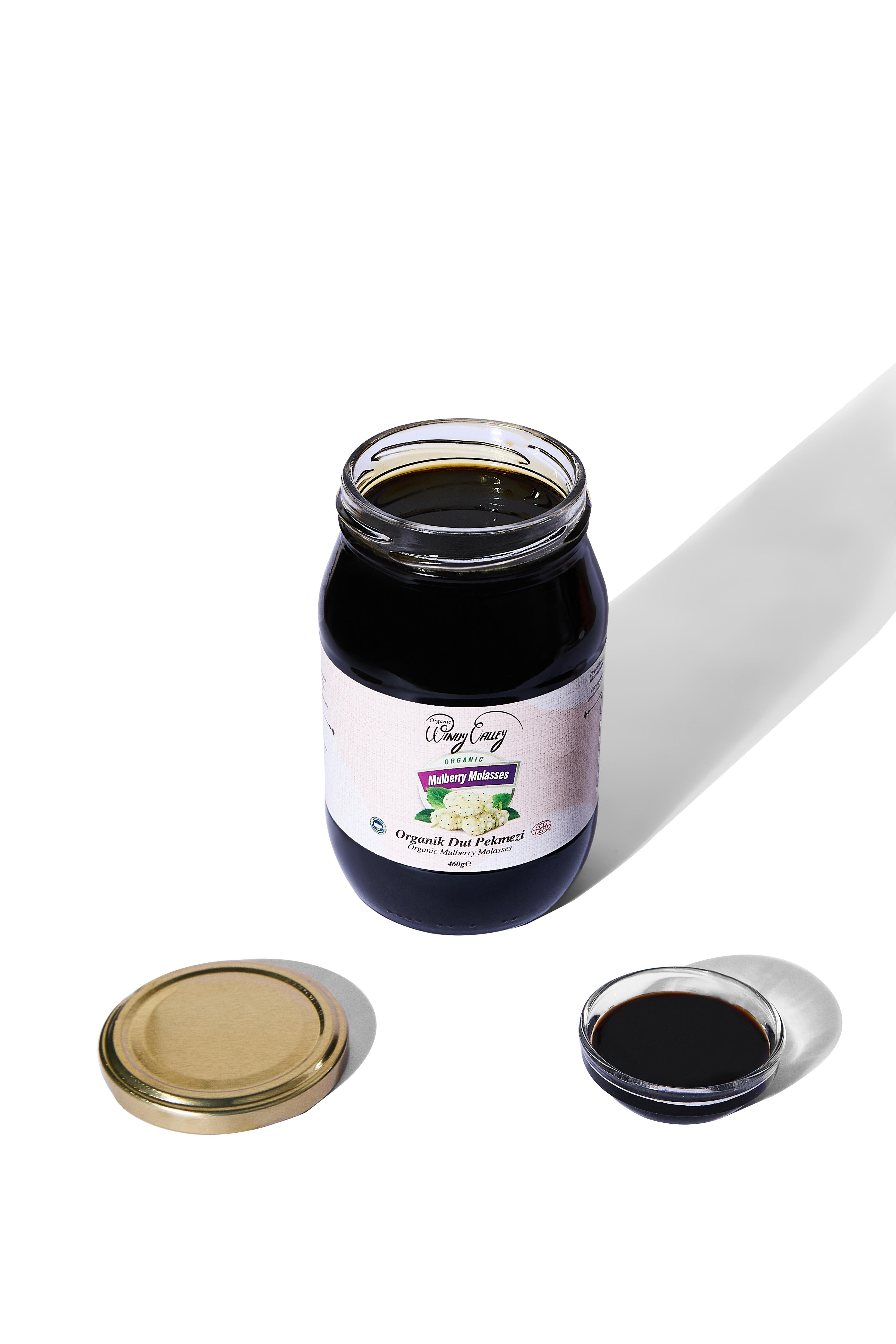 Organik Dut Pekmezi (460gr) Soğuk Sıkım, Şeker ilavesiz  