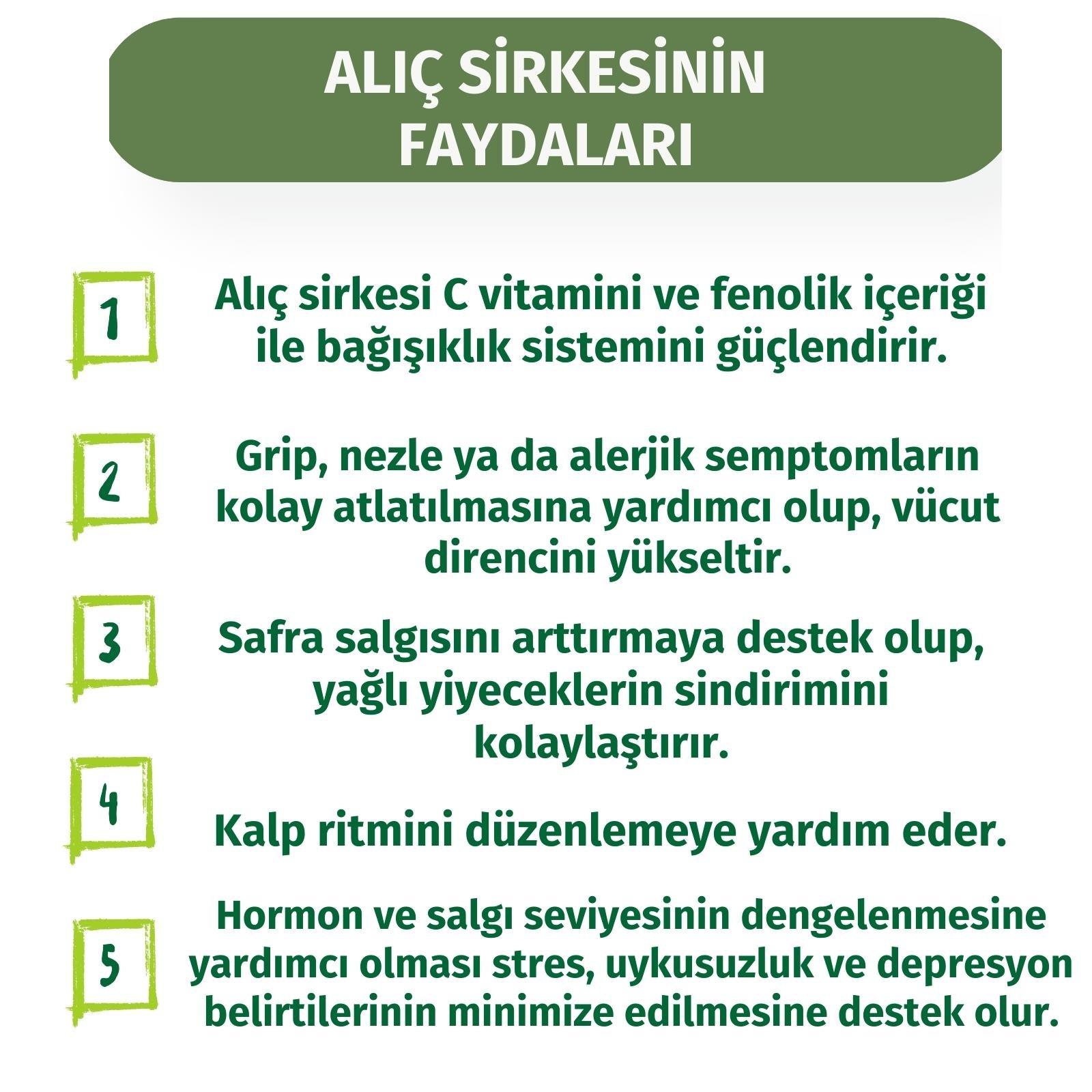 Organik Elma- Alıç Sirkesi 2'li Avantaj Paketi Ecocert Sertifikalı (500ml+500ml)Katkısız Doğal Fermente 