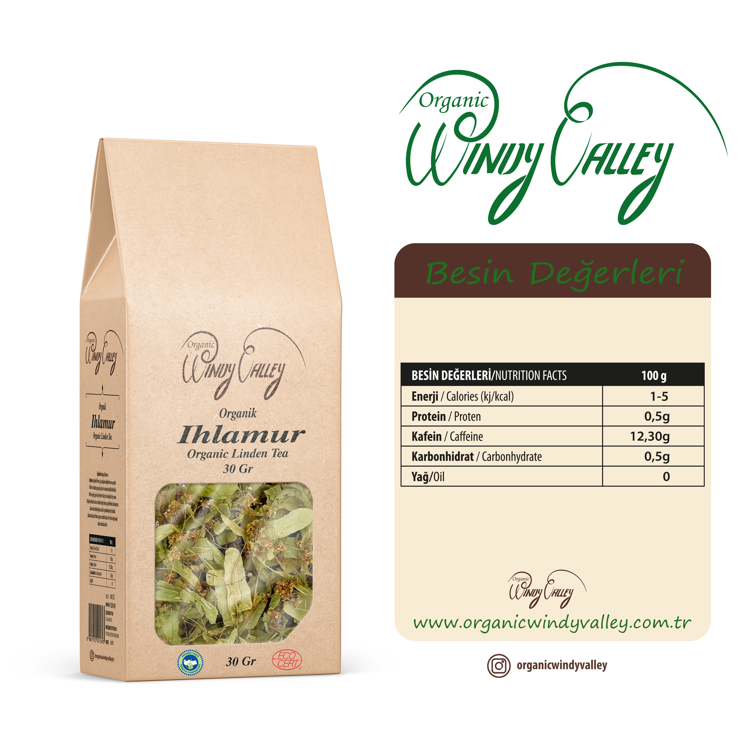 Organik Ihlamur (30 gr)