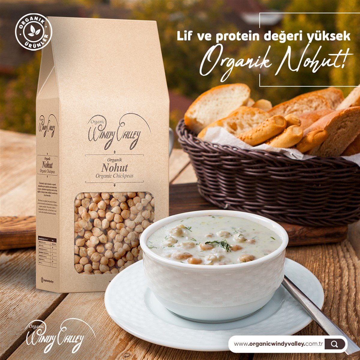 Organik Nohut (750gr)