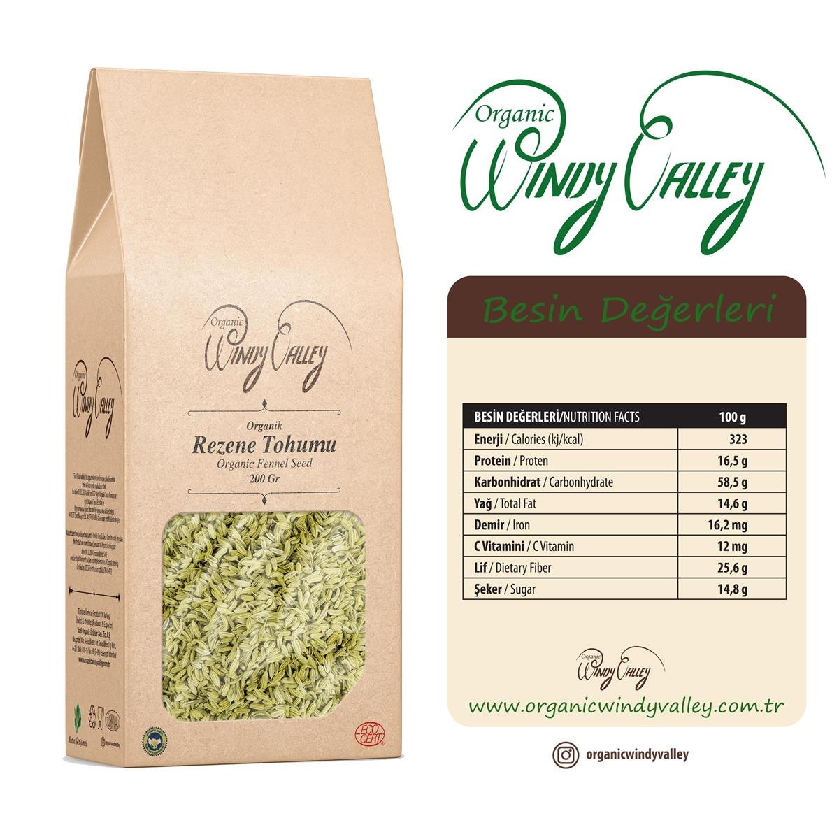 Organik Rezene Tohumu (200 gr)  