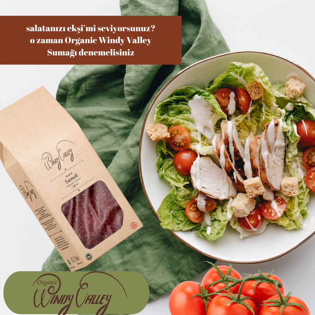 Organik Sumak Ecocert Sertifikalı 200 gr