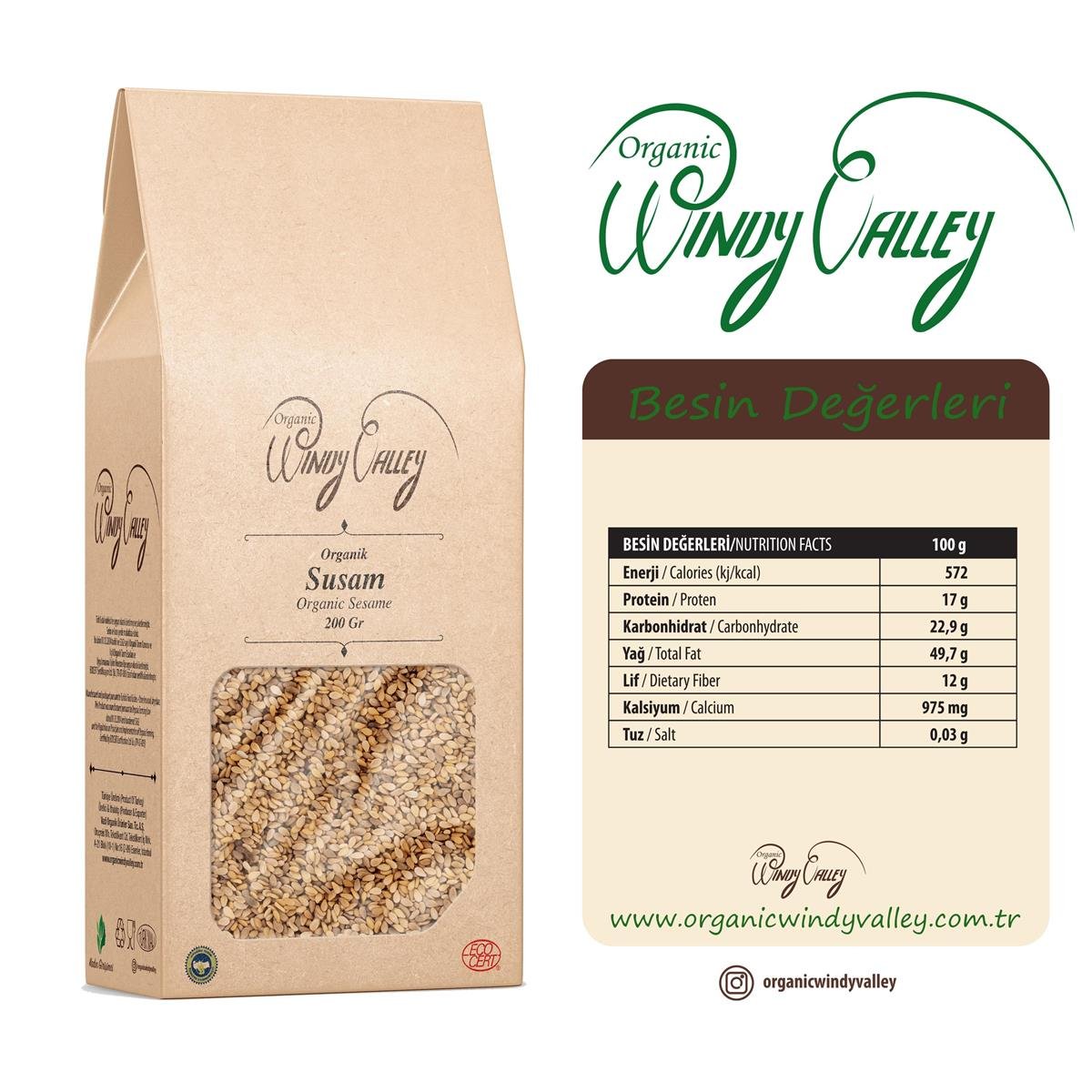 Organik Susam   (200 gr) 