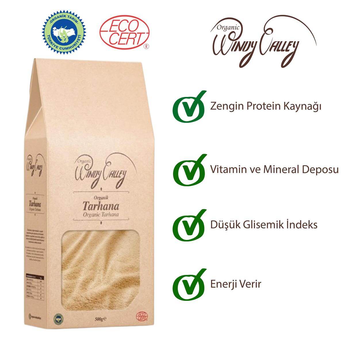 Organik Tarhana   (500 gr)  