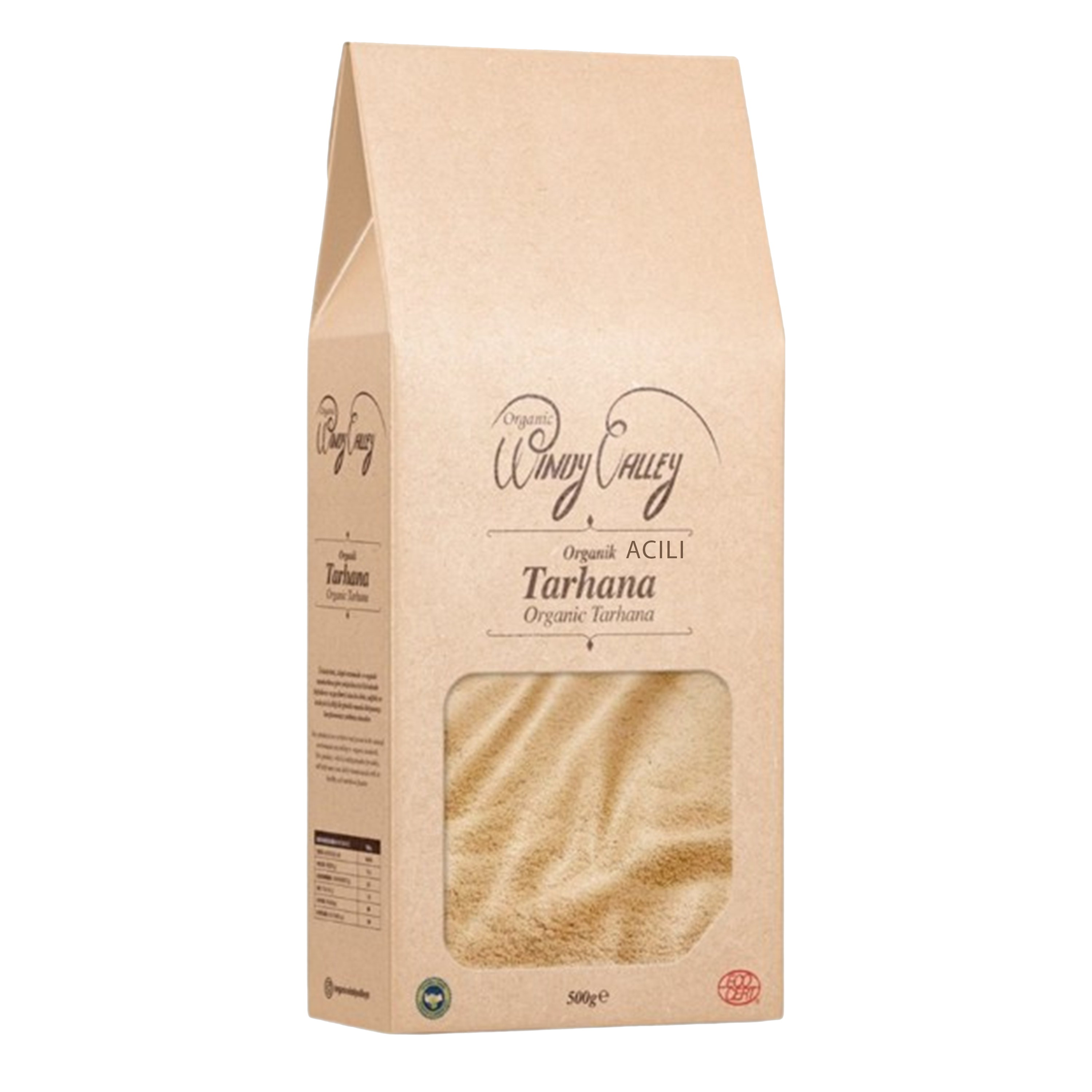Organik Tarhana (500 gr) (Acılı)