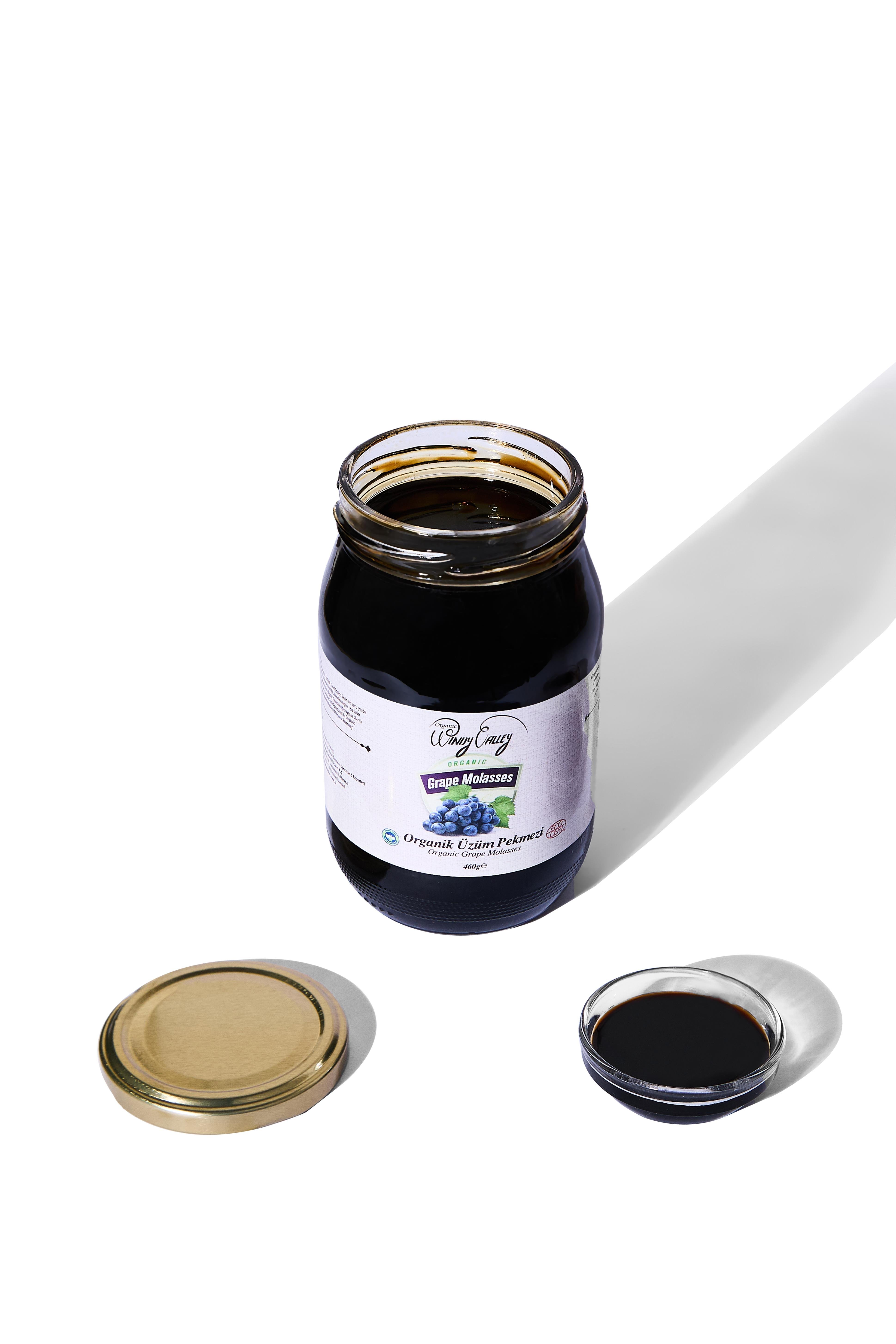 Organik Üzüm Pekmezi   (460gr) Soğuk Sıkım Şeker ilavesiz