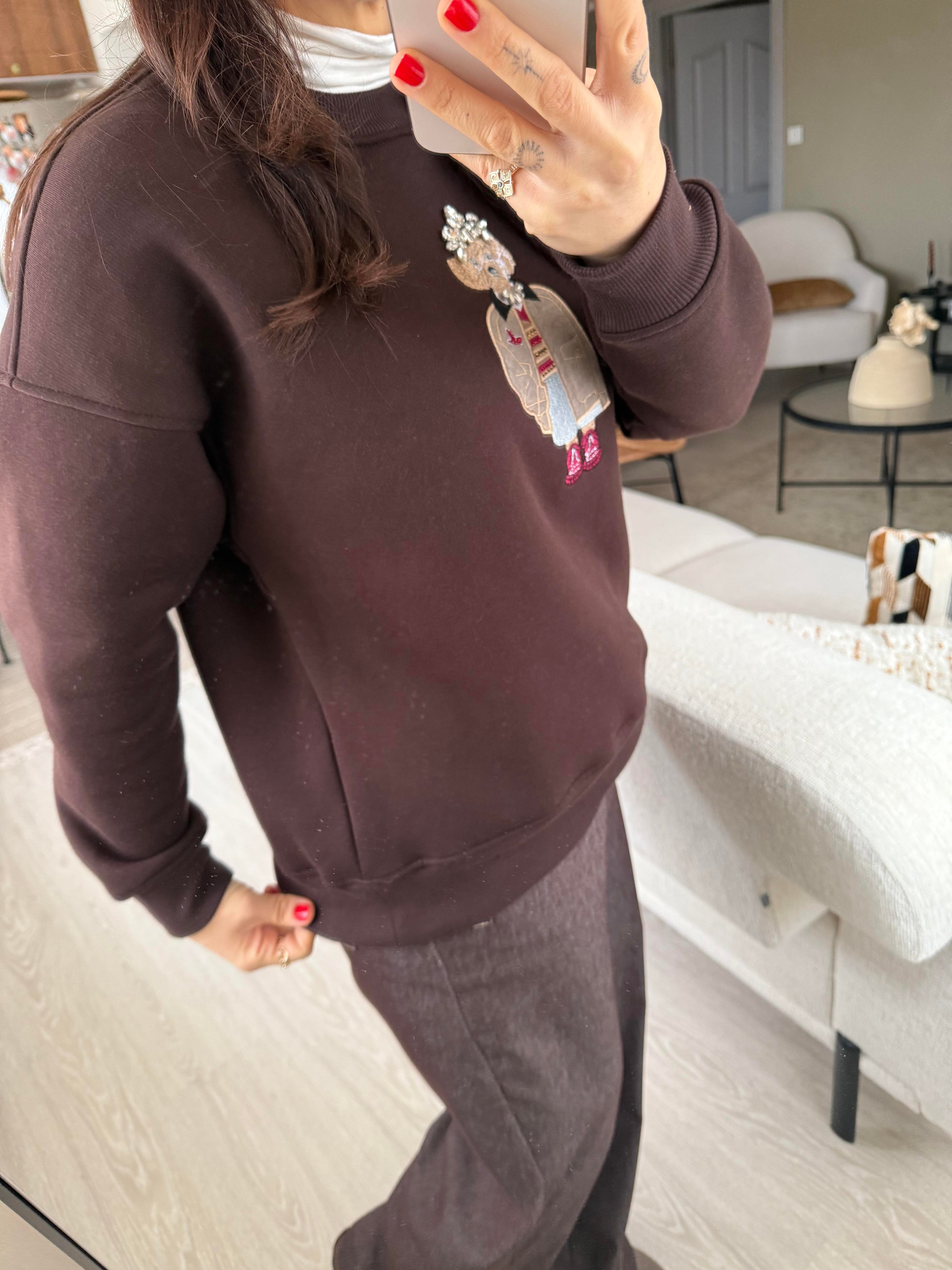 Acı Kahve Teddy Sweat 