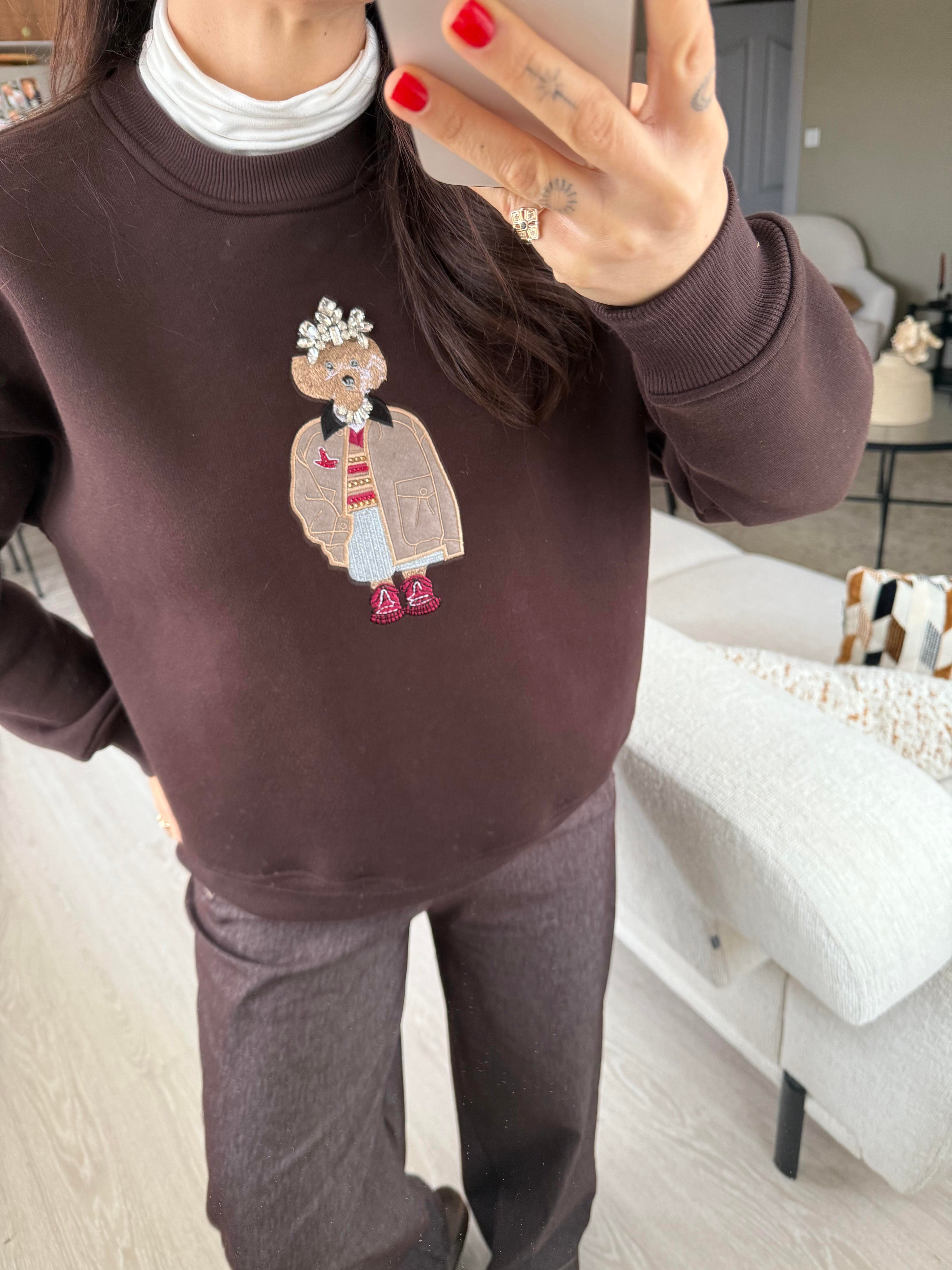 Acı Kahve Teddy Sweat 
