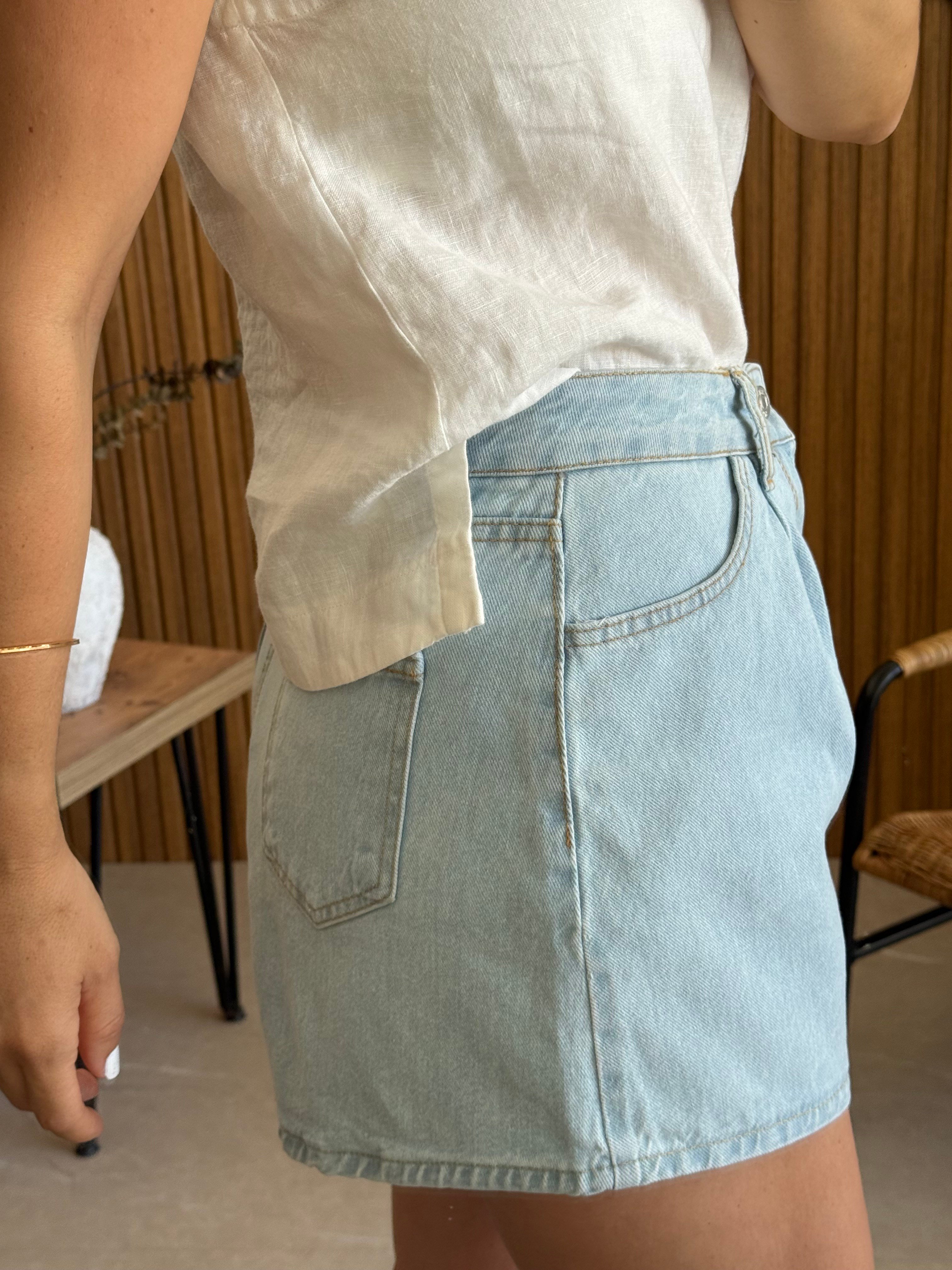 Denim Şort 