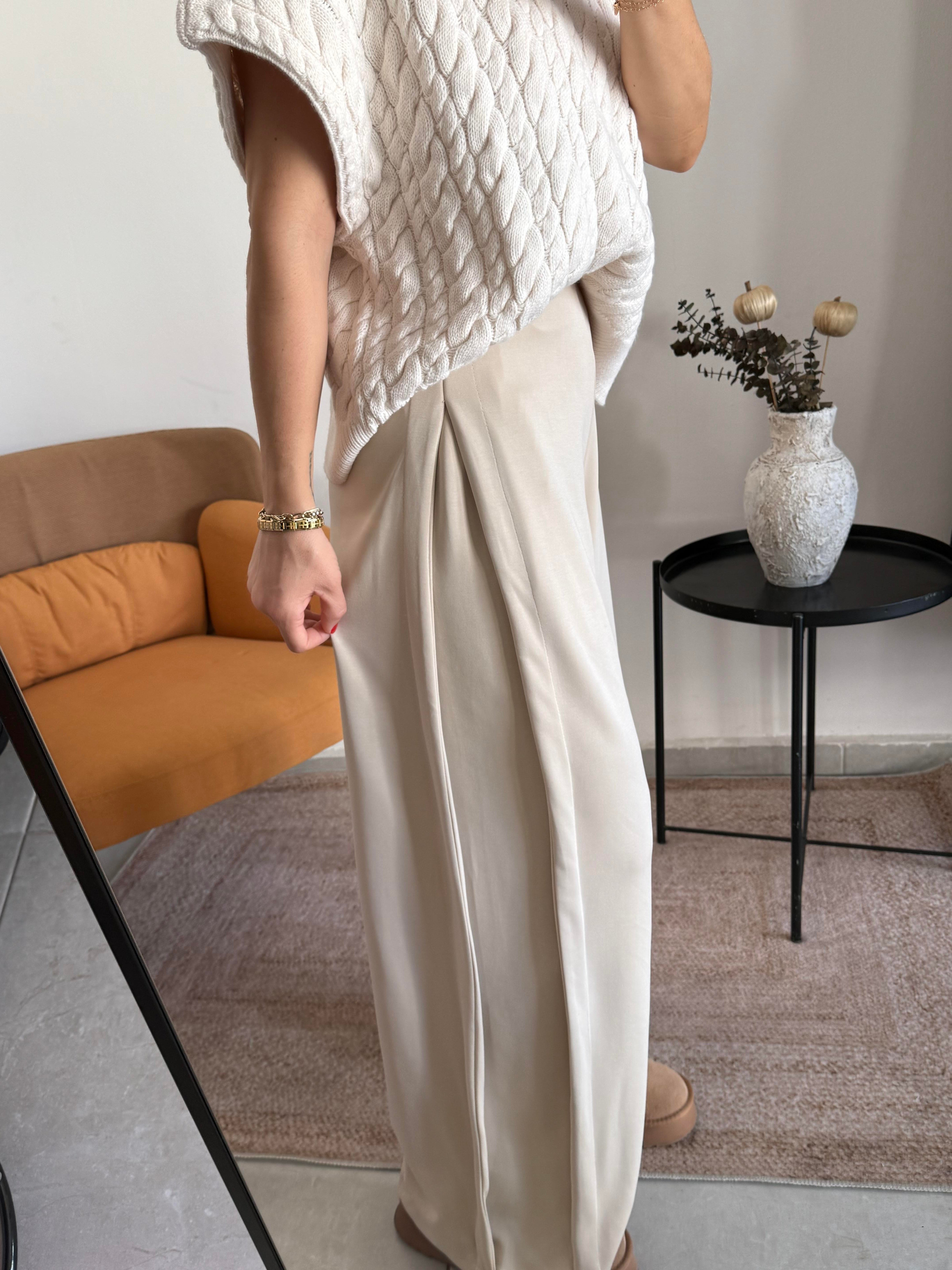 Marka Model Ekru Pantolon 