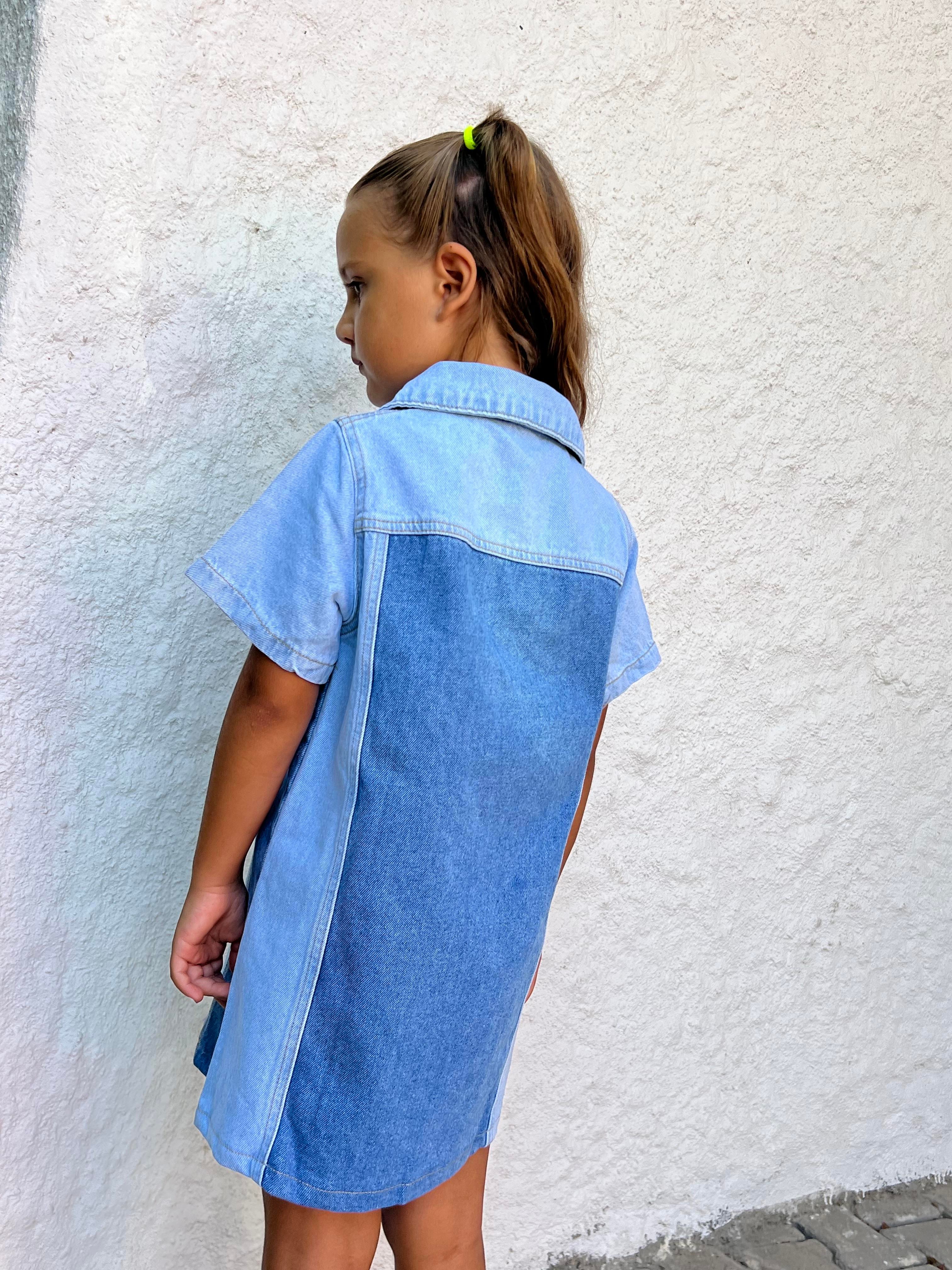 Marka Muadili Denim Elbise 