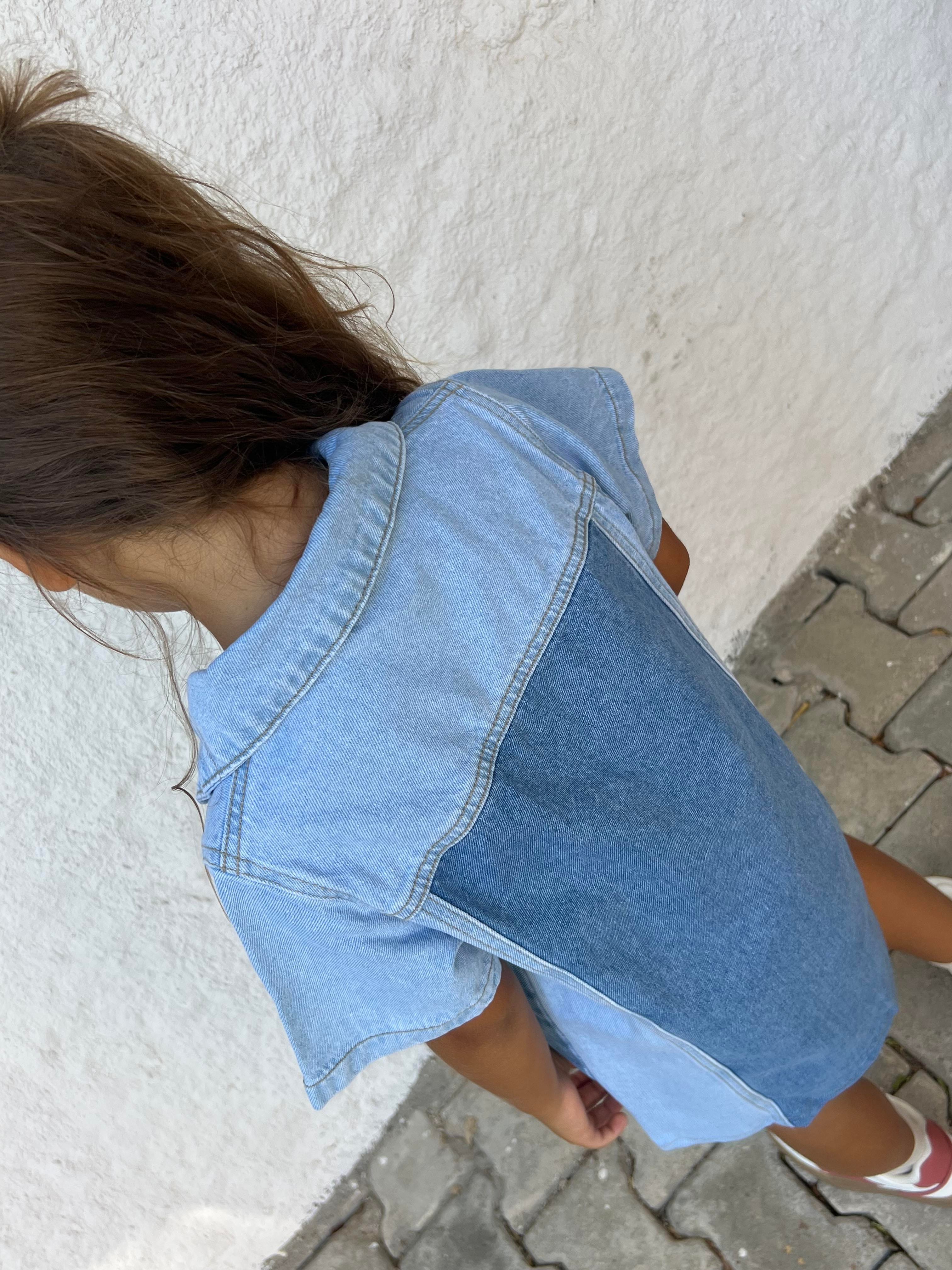 Marka Muadili Denim Elbise 