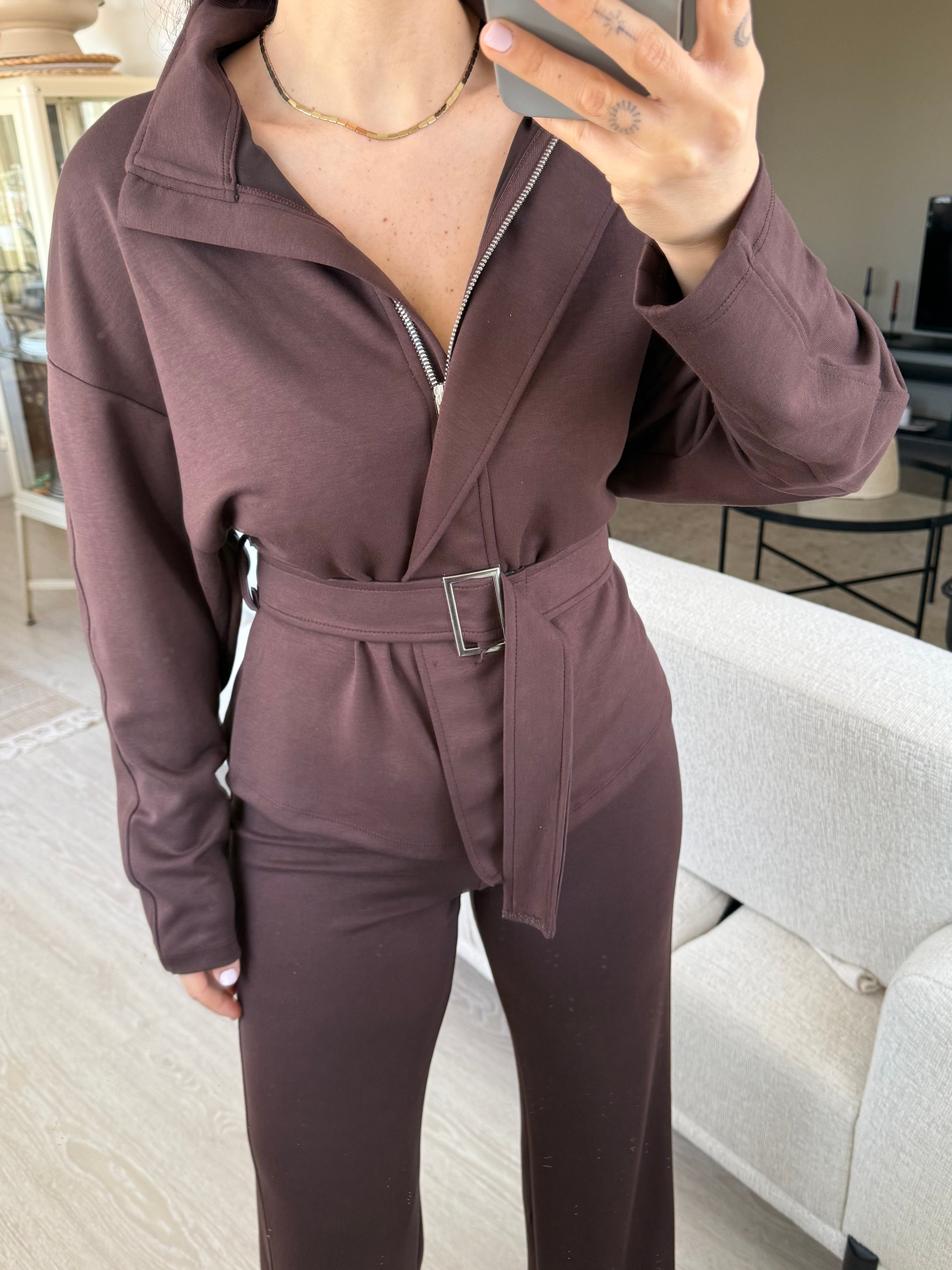 Marka Muadili Premium Seri Kahve Ceket 
