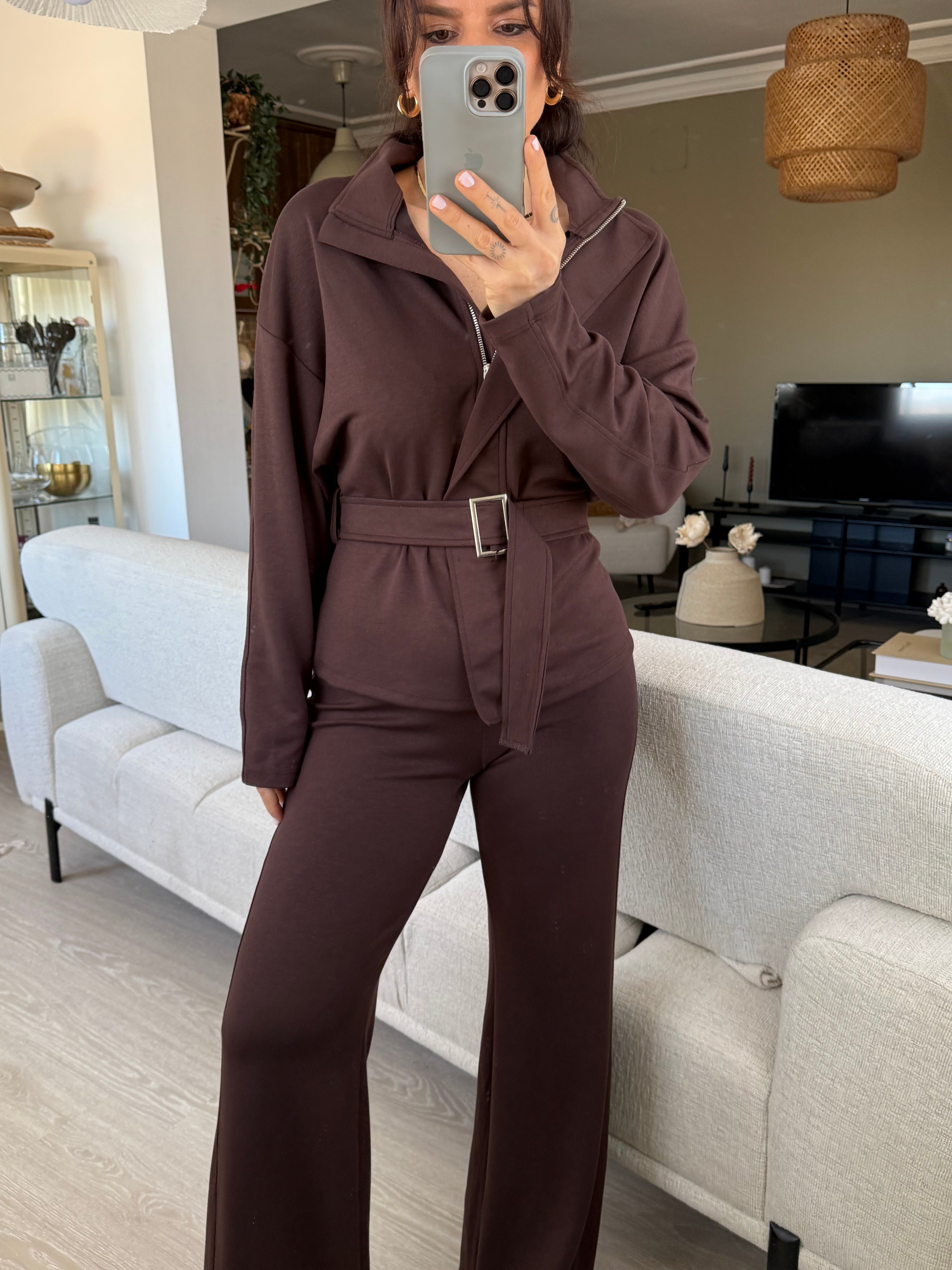 Marka Muadili Premium Seri Kahve Ceket 