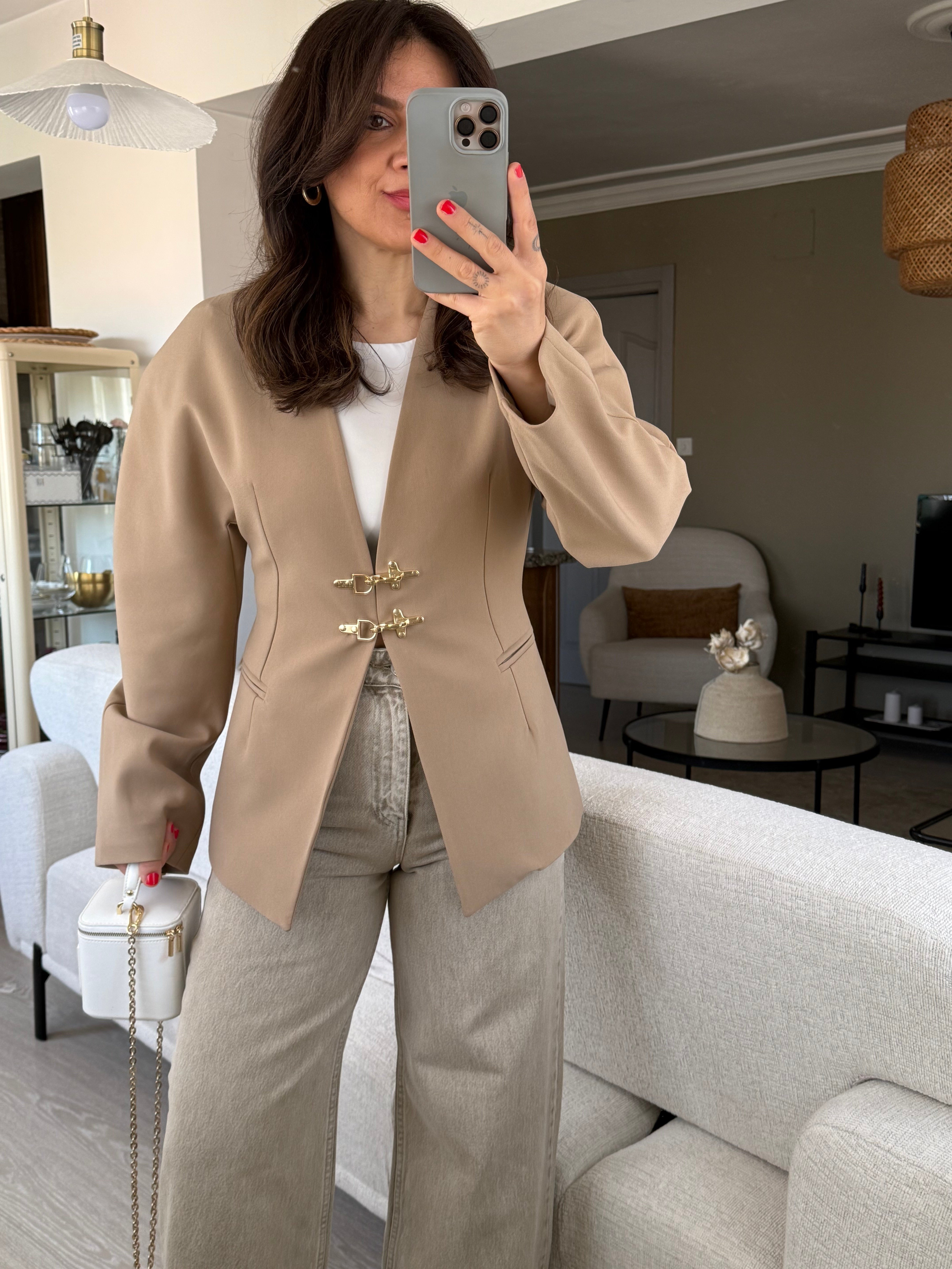 Premium Doku Tasarım Blazer 