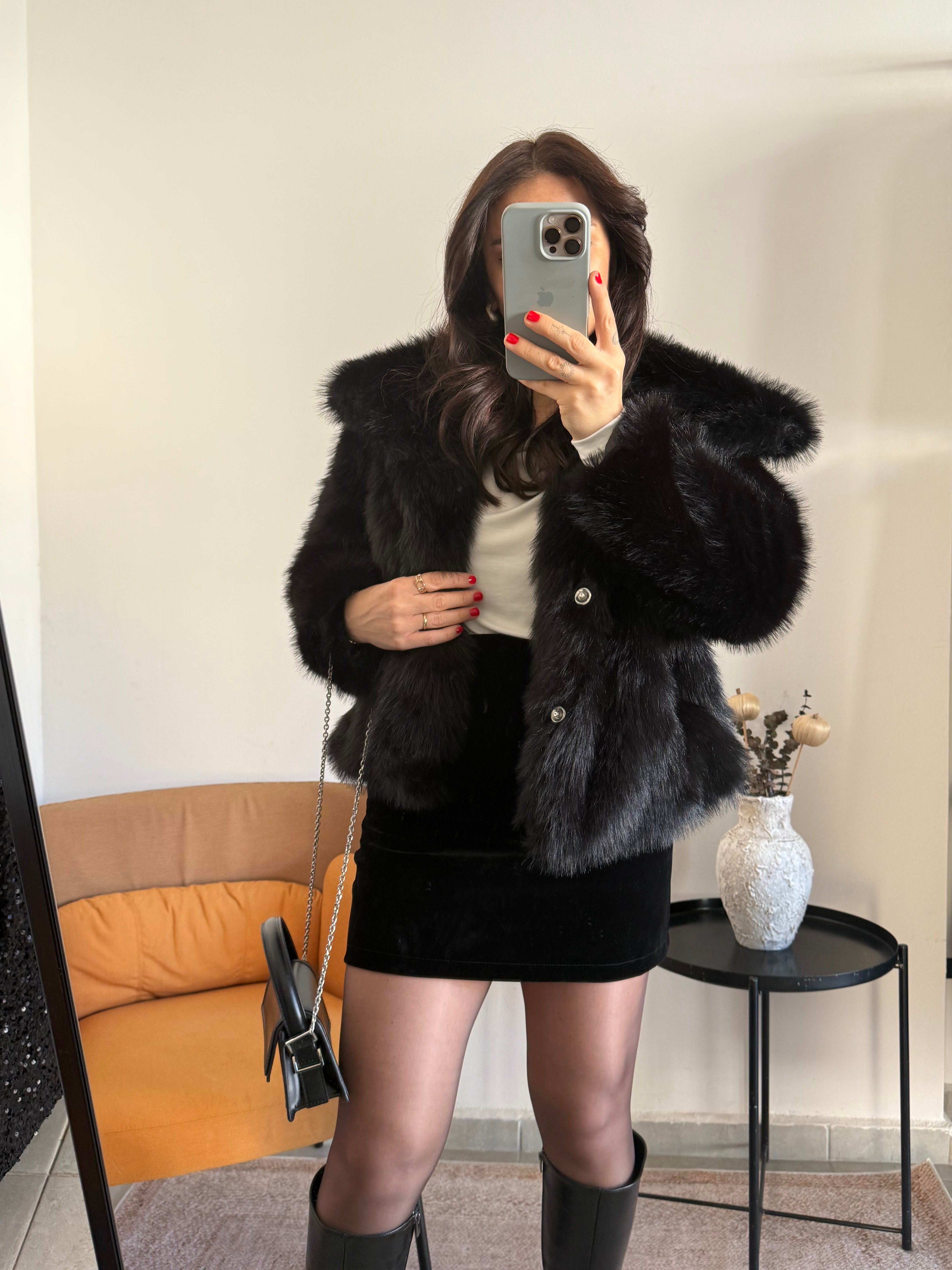 Premium Seri Ekru Pamuk Bluz 