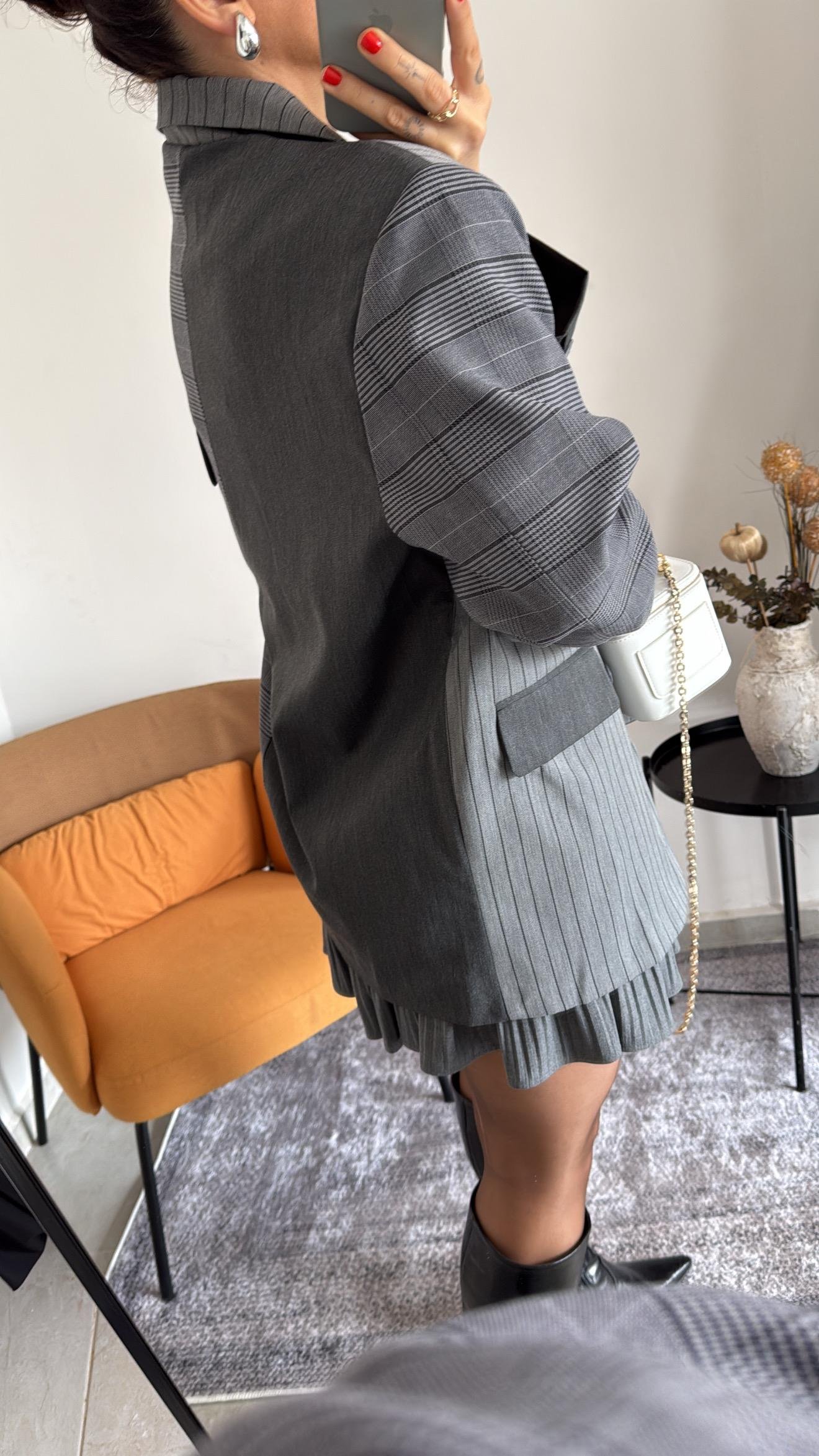 Premium Seri Tasarım Oversize Ceket 
