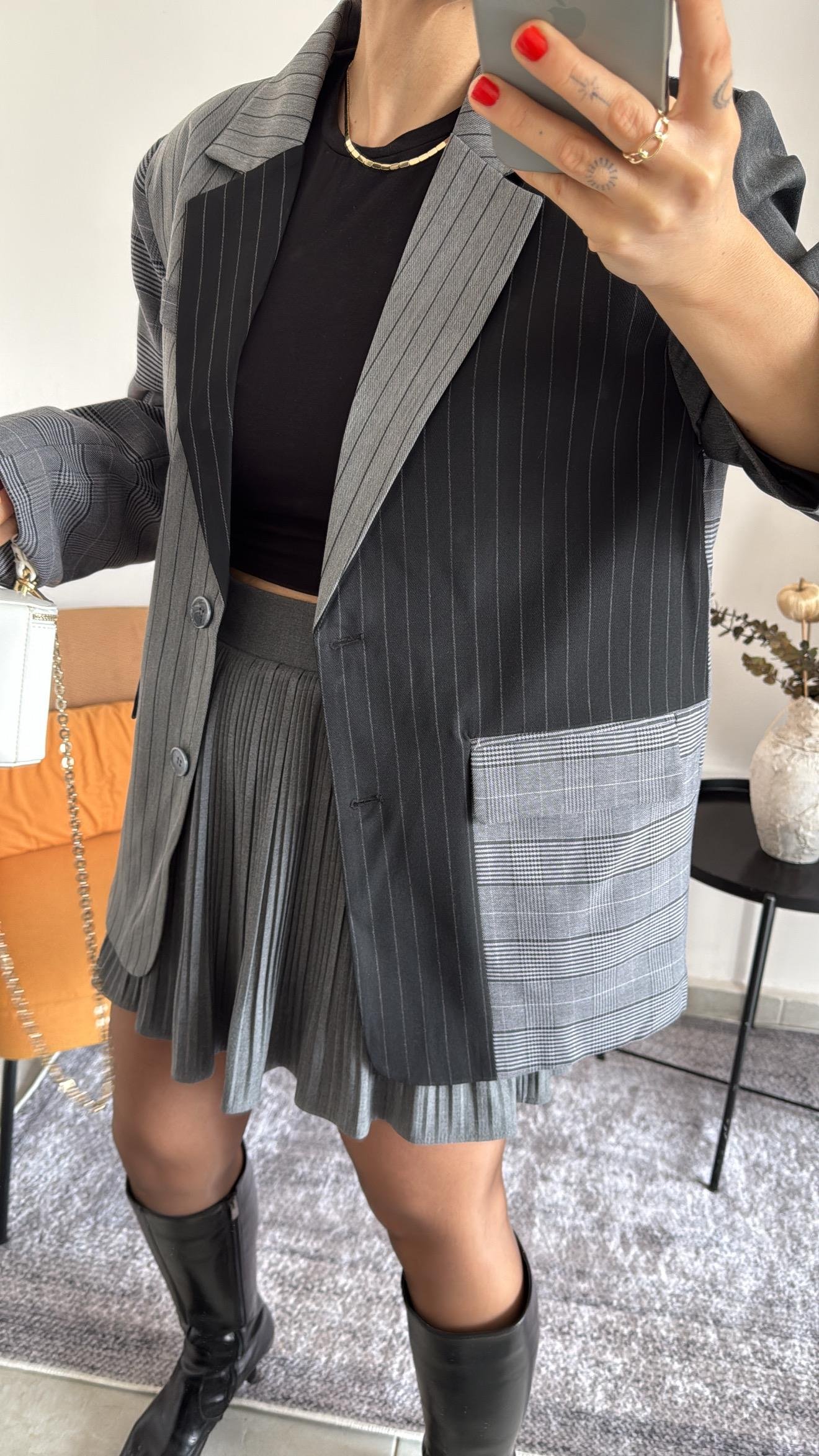 Premium Seri Tasarım Oversize Ceket 