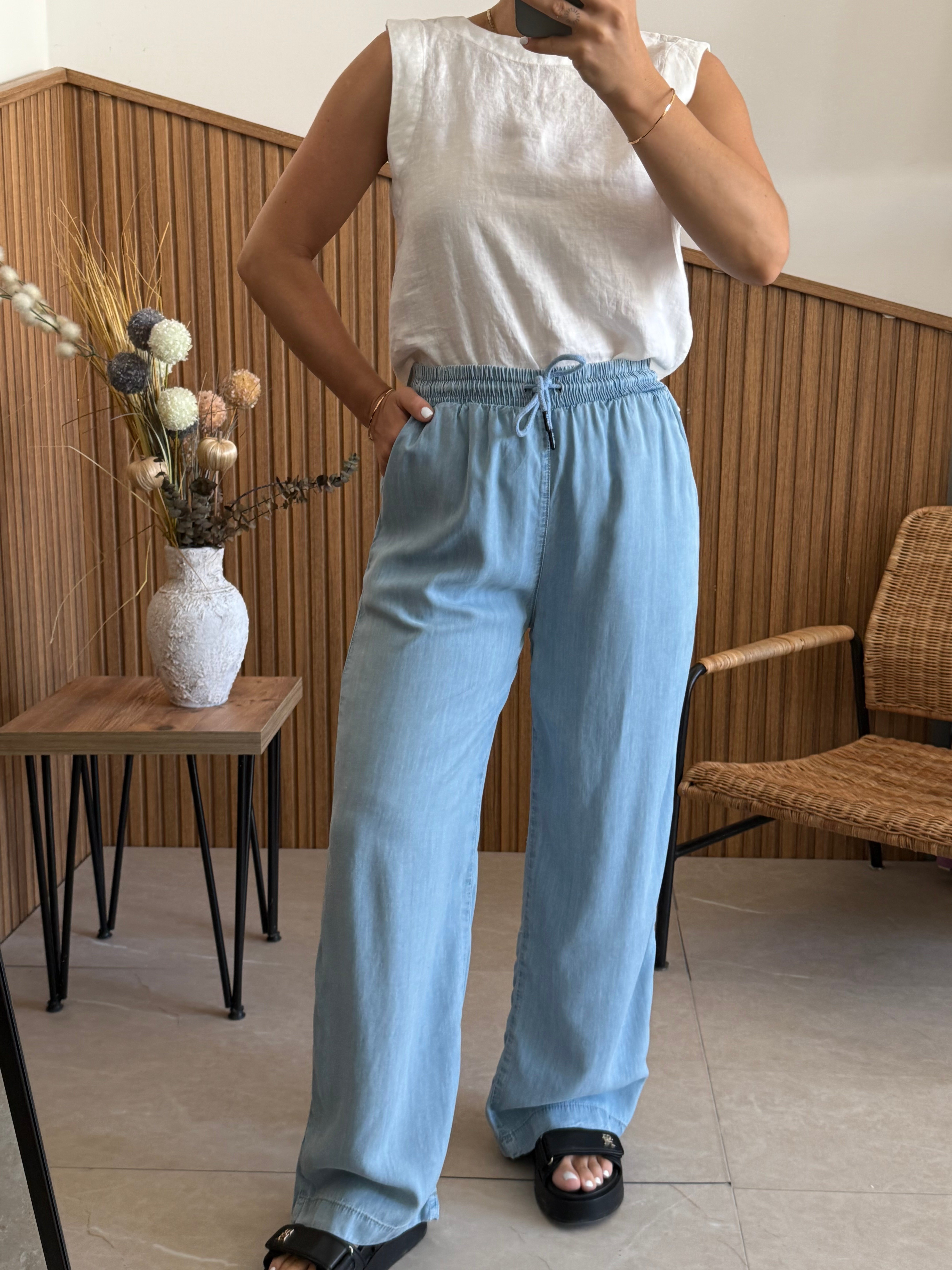 Tensel Denim Pantolon 