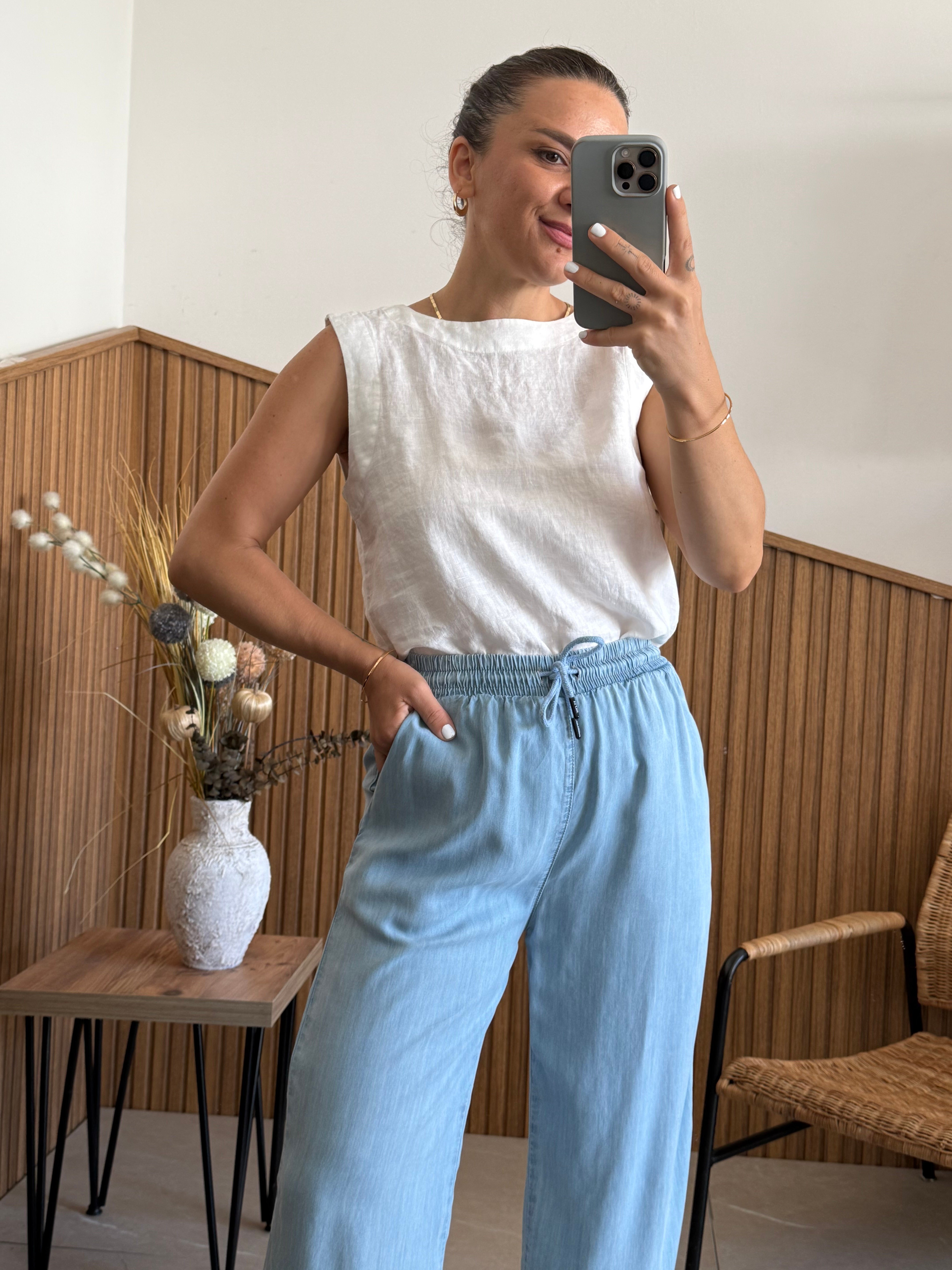 Tensel Denim Pantolon 