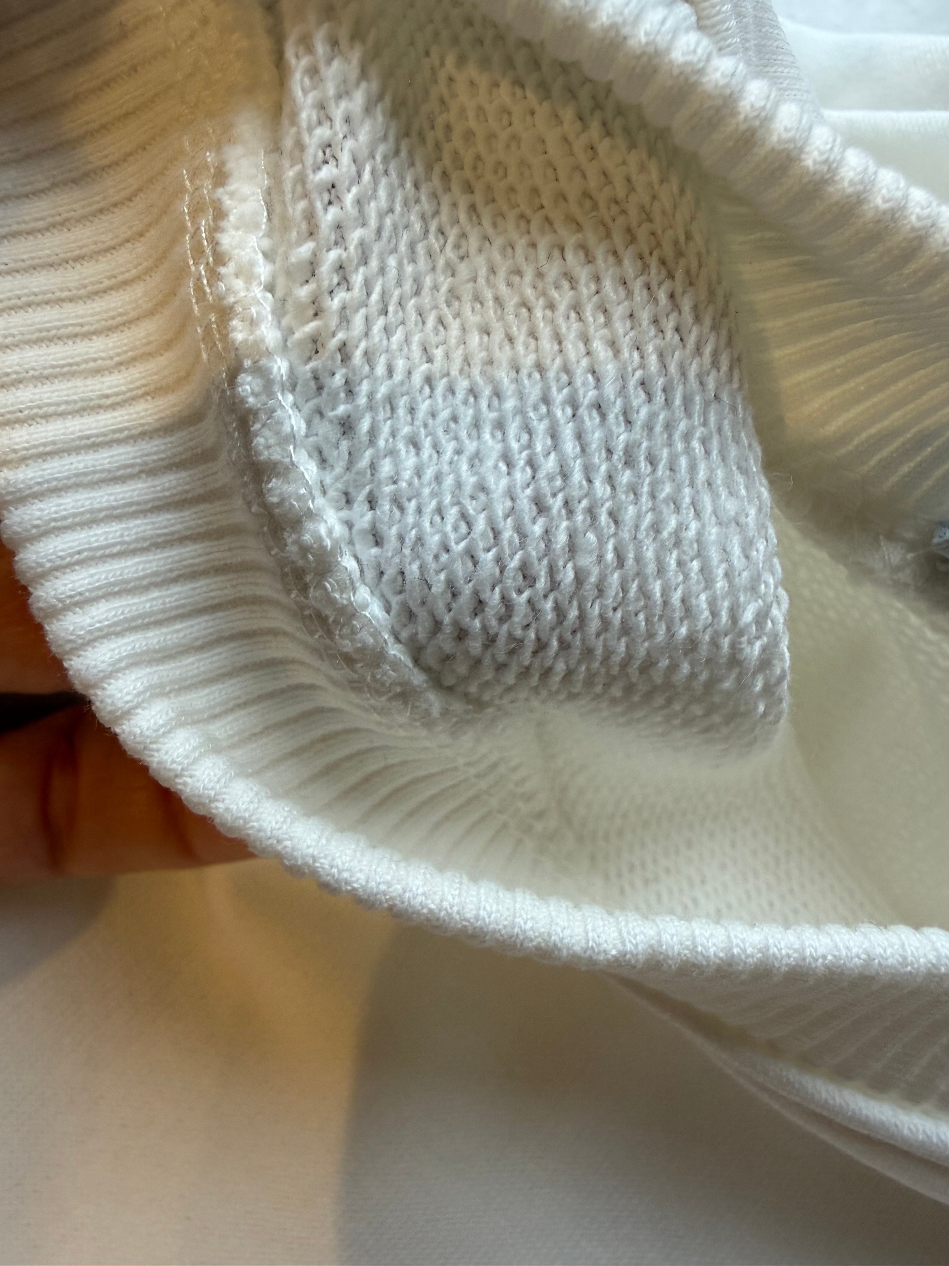 Yakası Ribanalı İki İplik Sweatshirt 