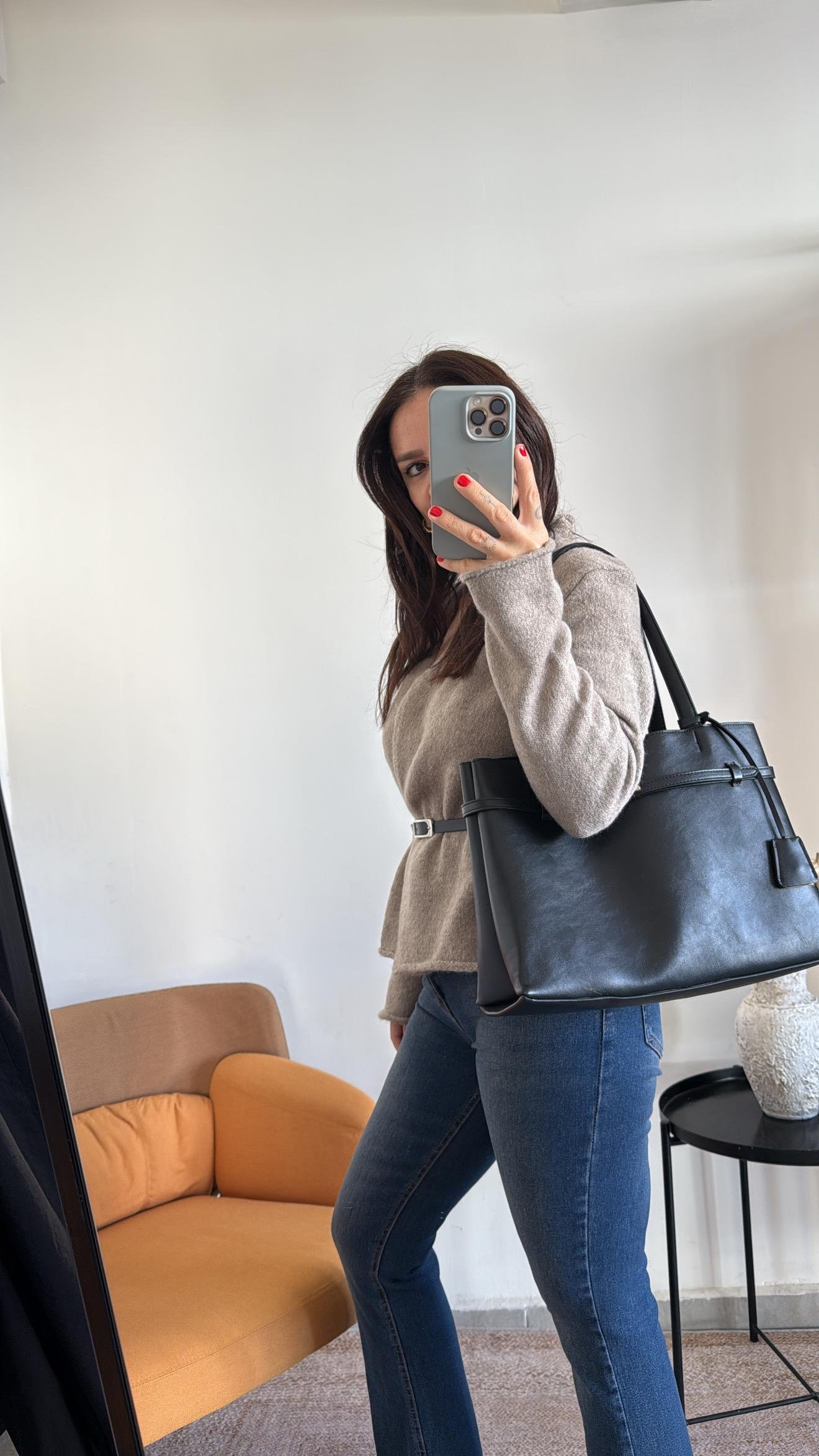 Yüksek Bel Likralı Boyfit Jean 