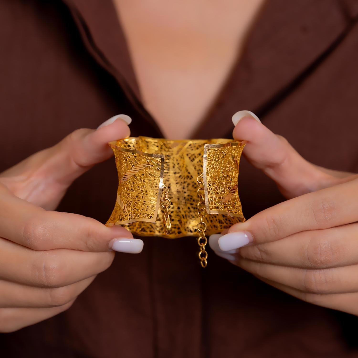 25,75 Gram 22 Ayar Tül Bilezik