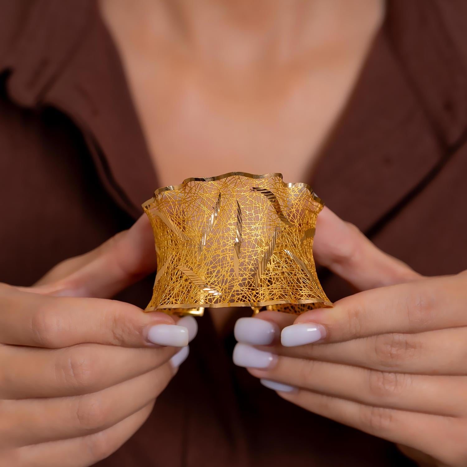 25,75 Gram 22 Ayar Tül Bilezik