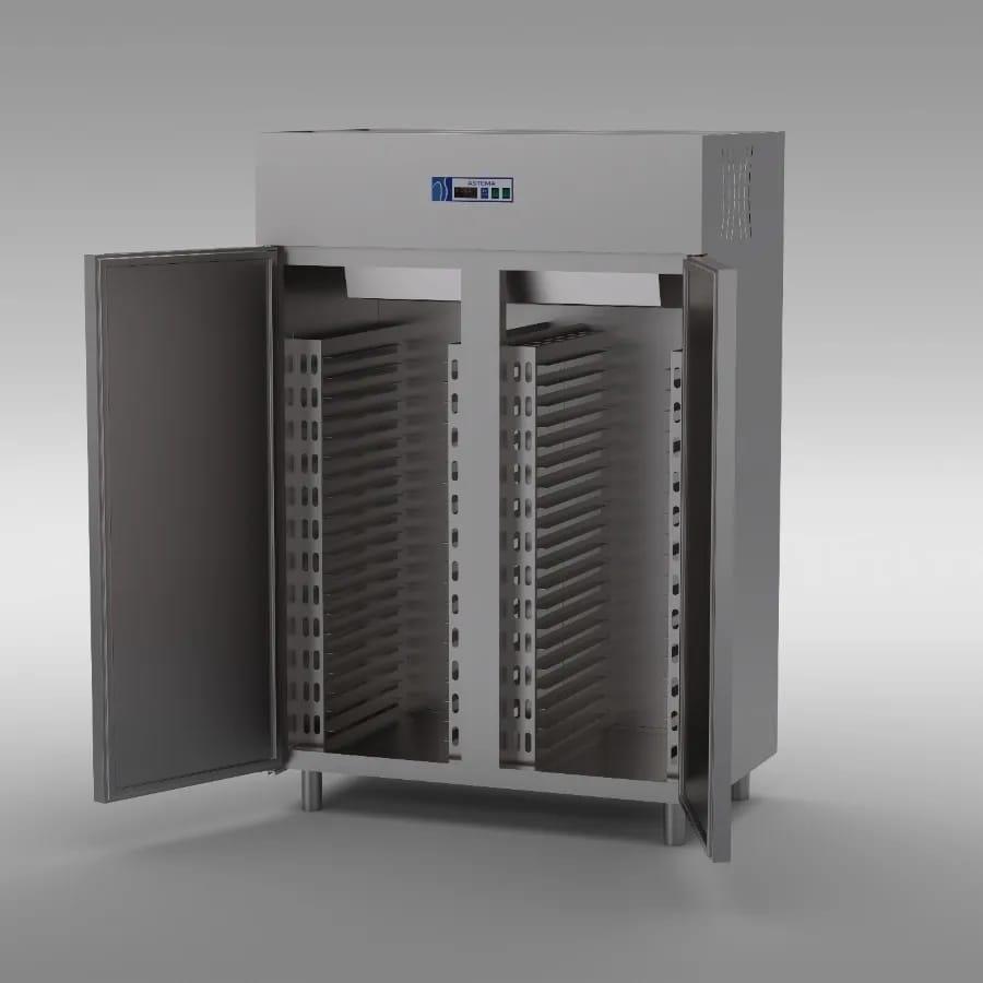 Astema Dik Tip Pastane Derin Dondurucu, 2 Kapılı, 40*60 cm, 80 Tava