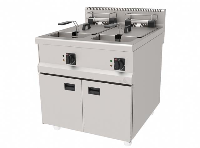 Atalay 29+29 litre Elektrikli Profesyonel Fritöz, (Dolaplı), 80 x 90 x 85, AEF - 890