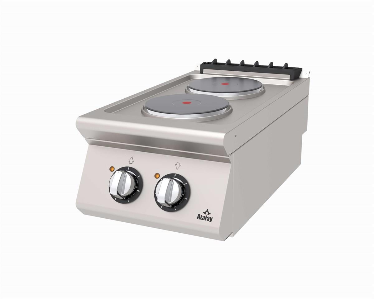 Atalay 2'li Set Üstü Elektrikli Ocak , 40x73x30 cm, AEO - 473