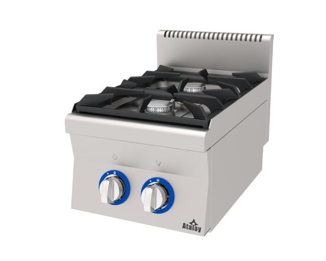 Atalay 2'li Set Üstü Gazlı Ocak 40x60x30 cm, E AGO - 460