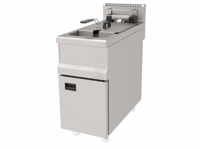 Atalay 30 litre Gazlı Profesyonel Fritöz, (Dolaplı), 40 x 90 x 85, AGF - 490