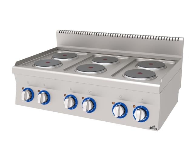 Atalay 6'lı Set Üstü Elektrikli Ocak 100x60x30 cm, E AEO - 1060