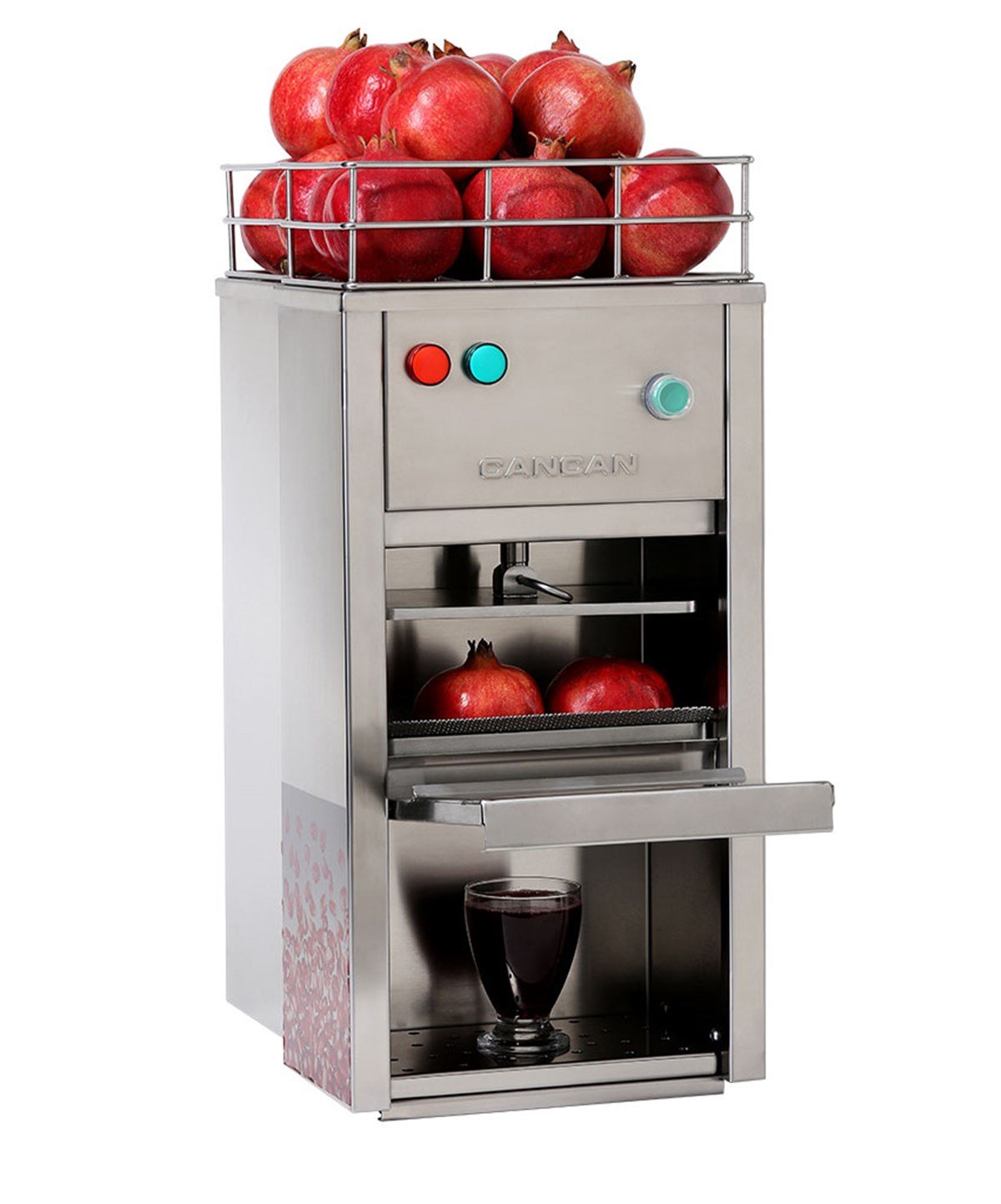 Cancan Yeni Kasa Hidrolik Nar Sıkma Makinesi