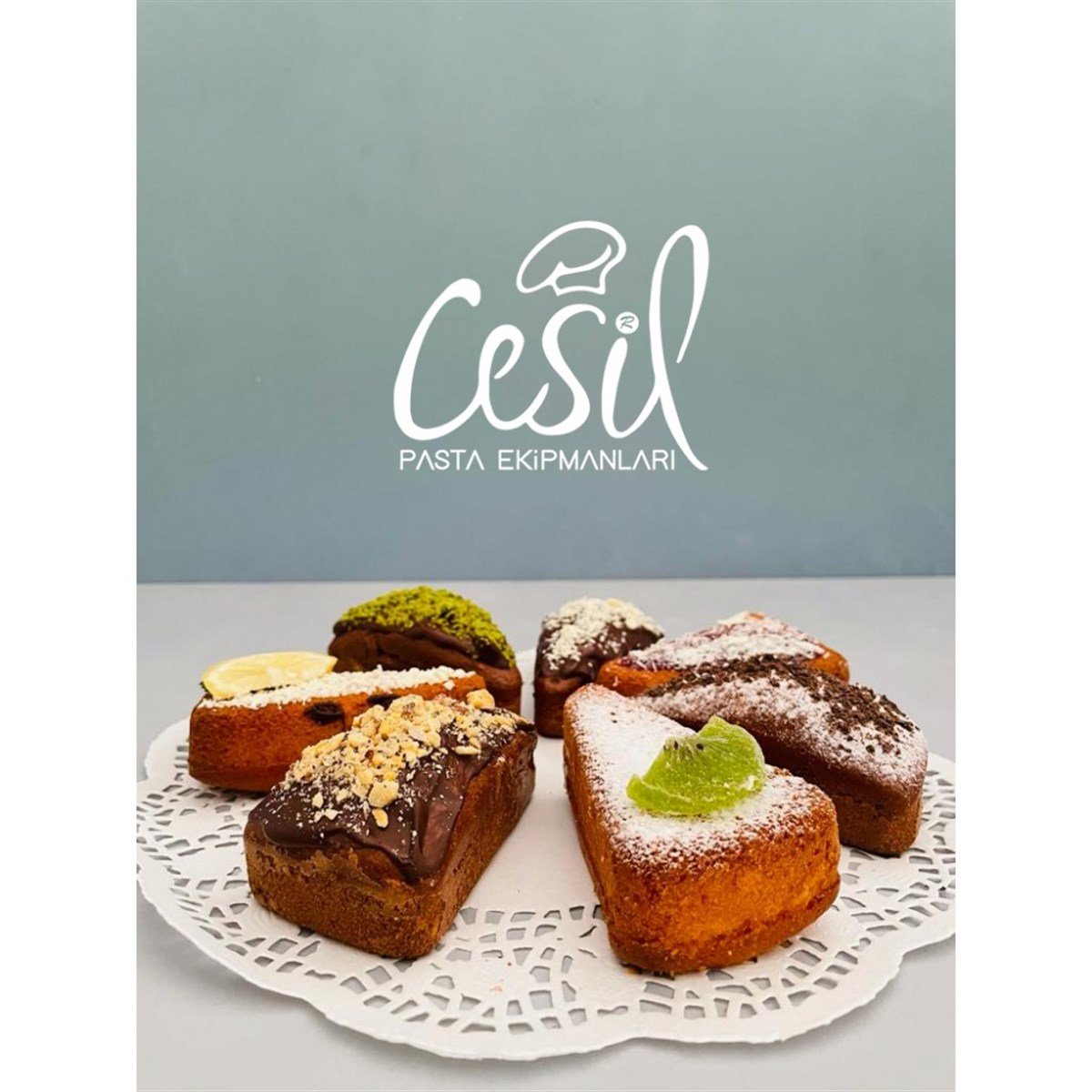 Cesil 7'Lİ Havuç Dilimi Silikon Kek Kalıbı